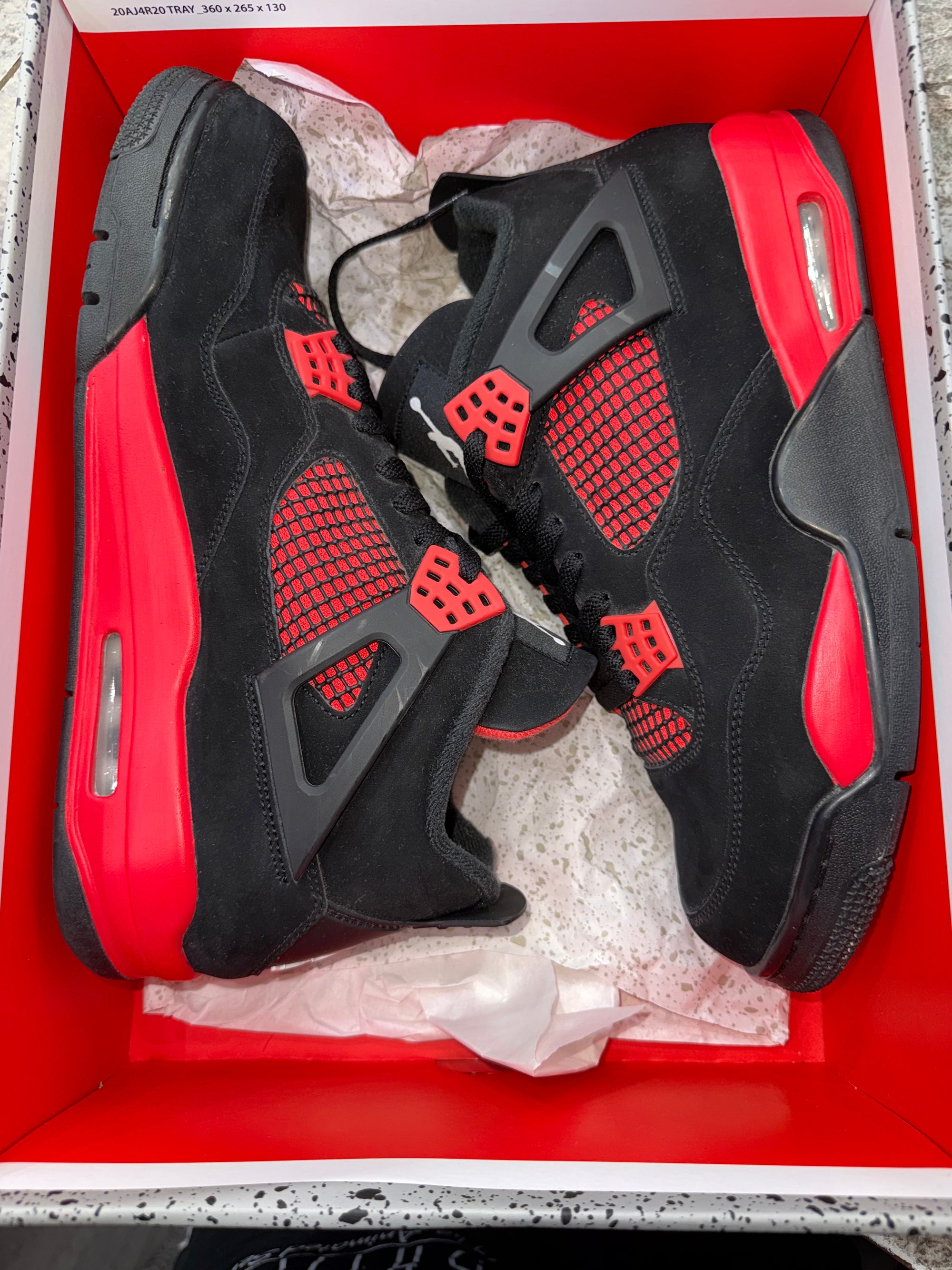 Jordan 4 Retro Red Thunder