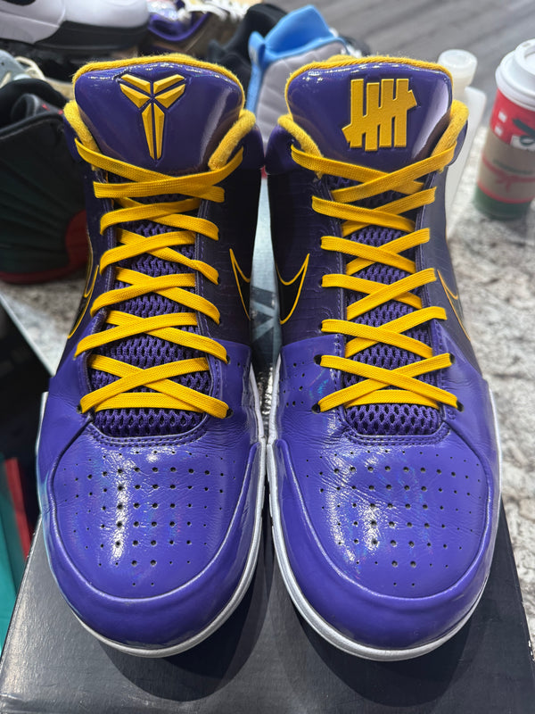 Nike Kobe 4 Protro Undefeated Los Angeles Lakers