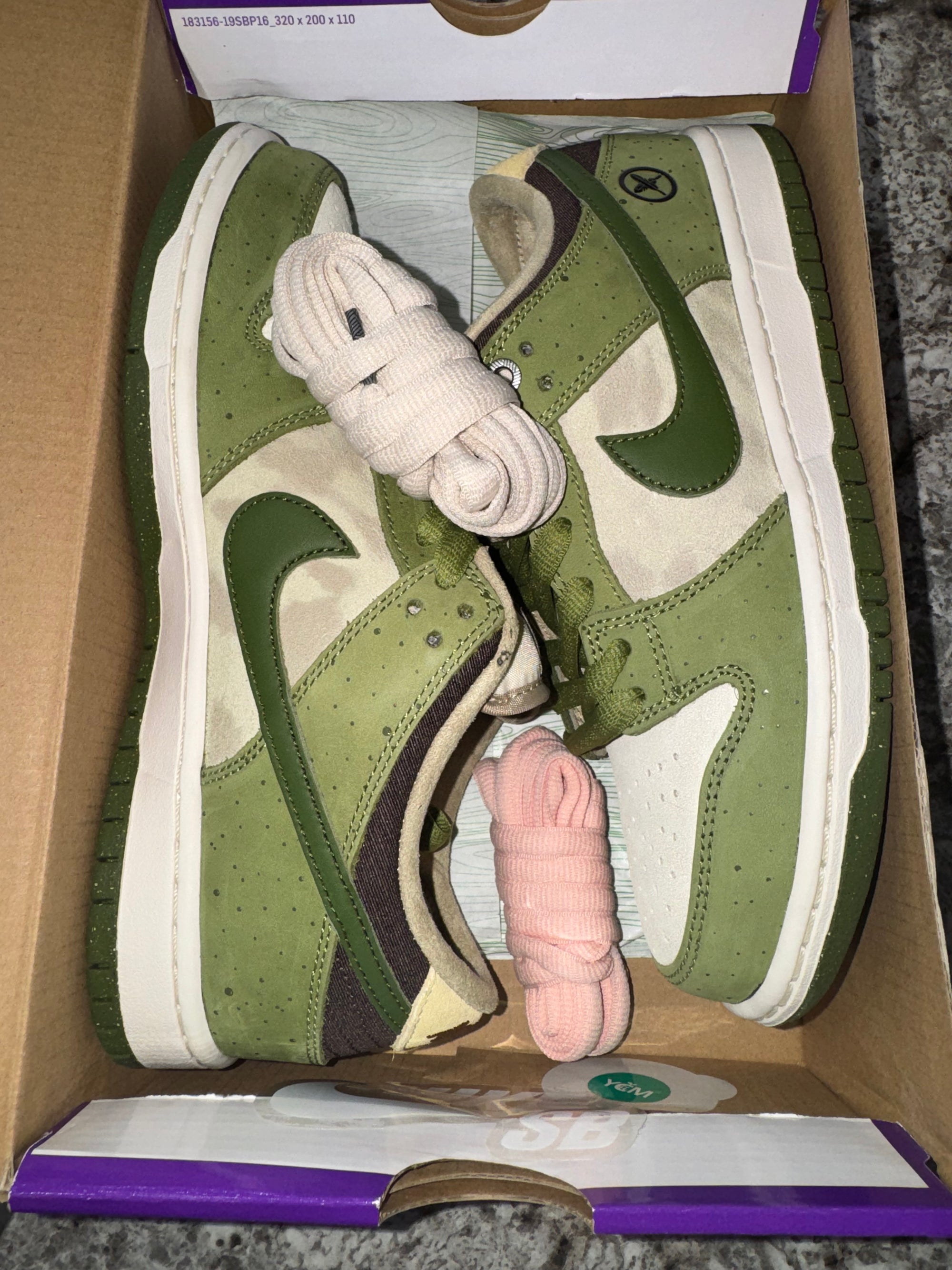 Nike SB Dunk Low Yuto Horigome Matcha
