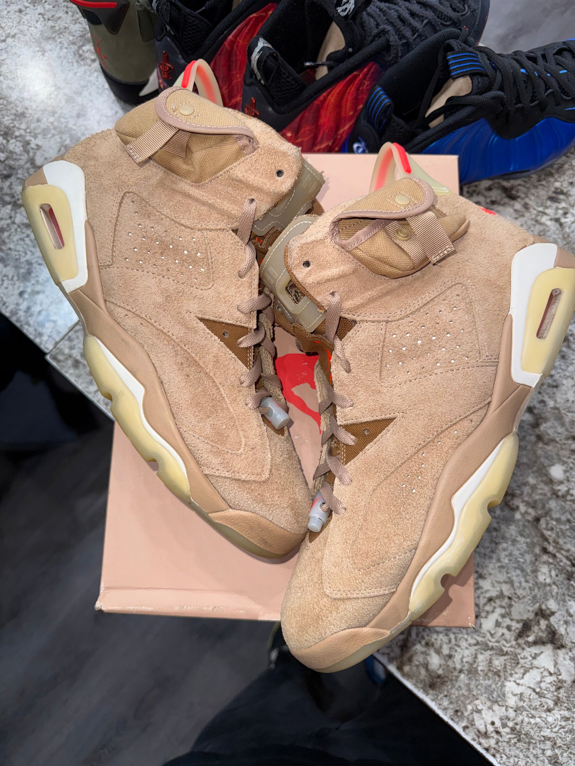 Jordan 6 Retro Travis Scott British Khaki