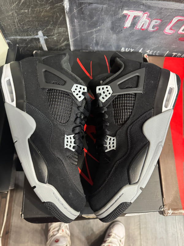 Jordan 4 Retro SE Black Canvas