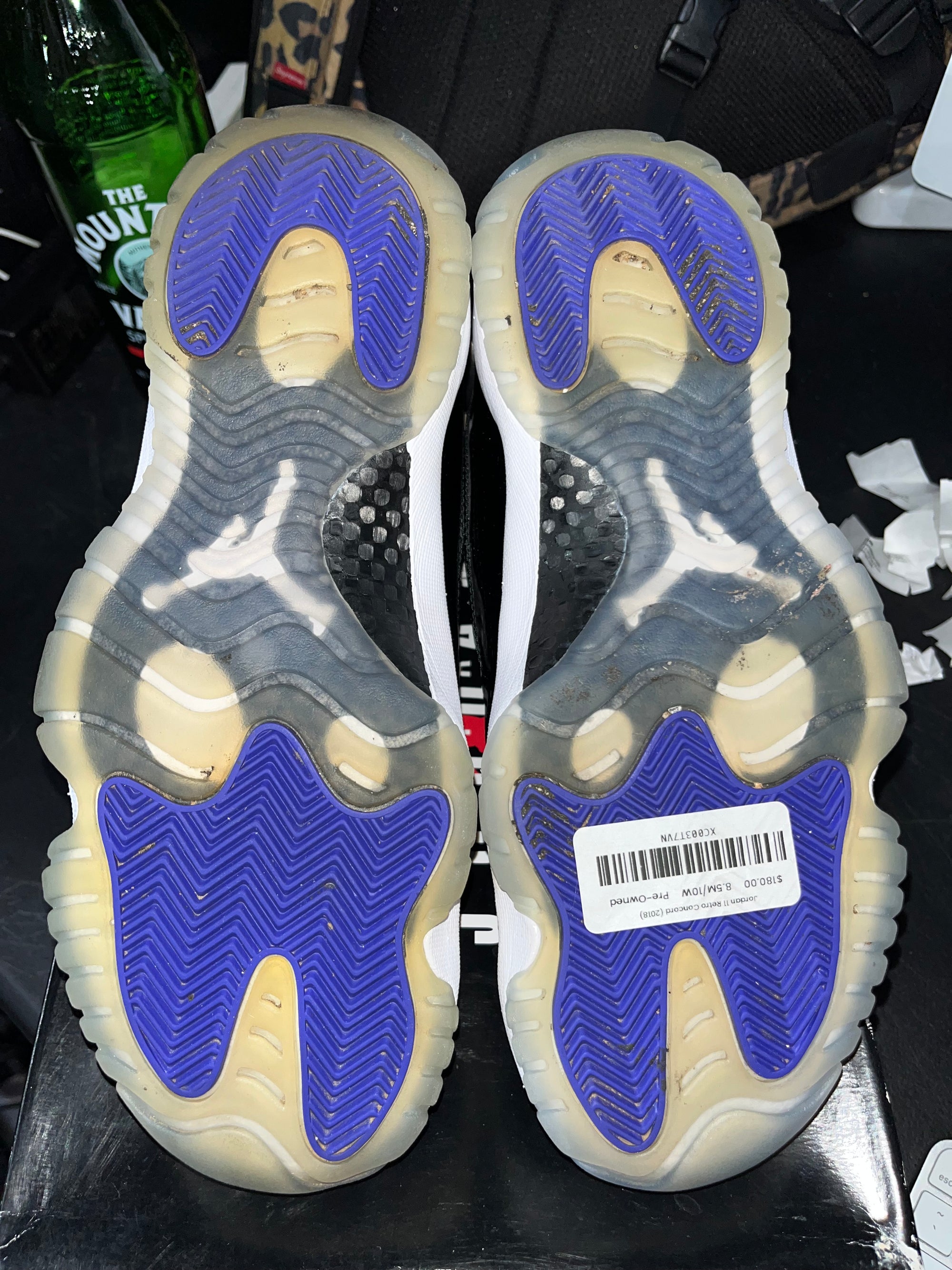 Jordan 11 Retro Concord (2018) (DAMAGED BOX)