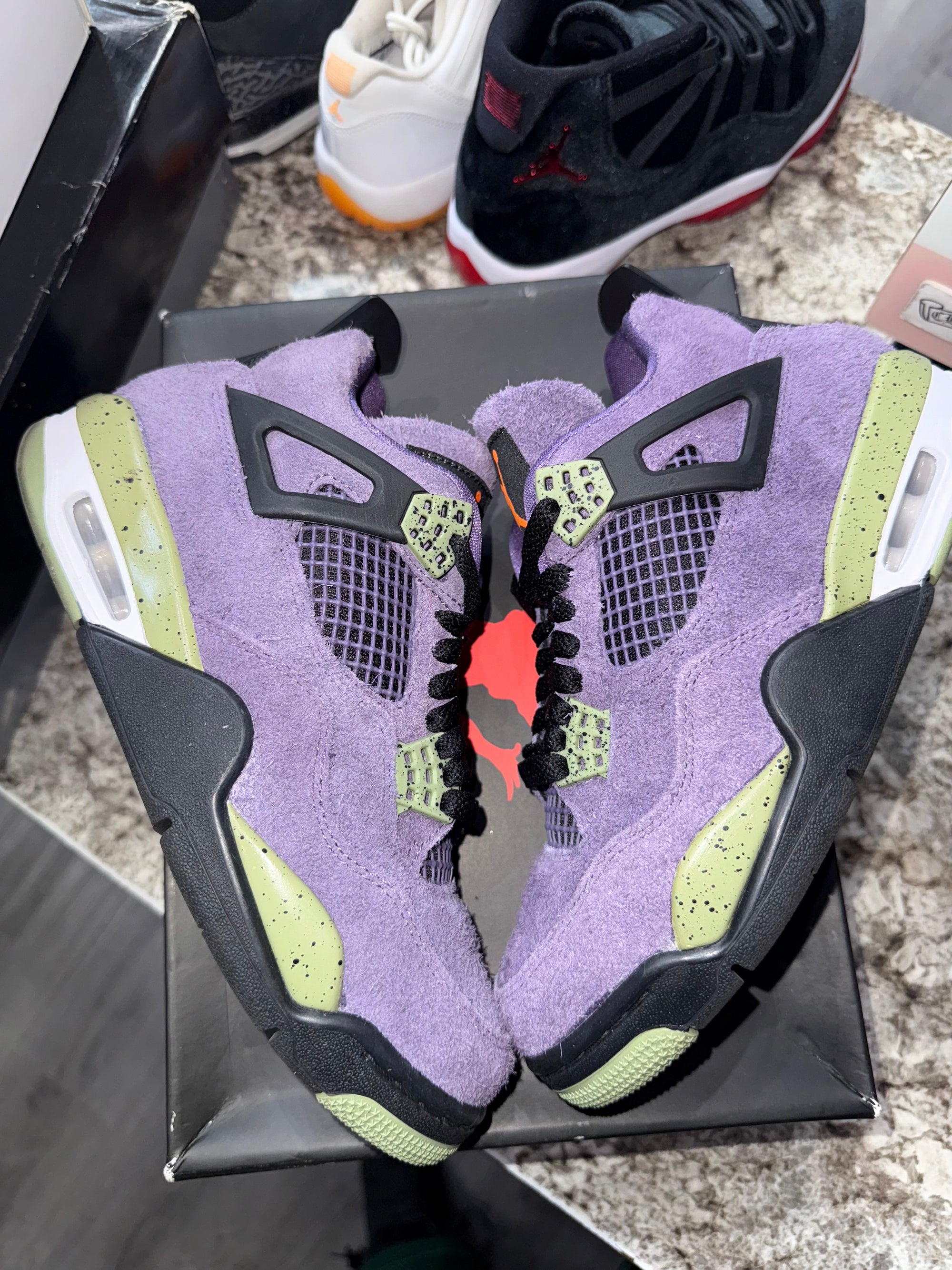 Jordan 4 Retro Canyon Purple (Women's)