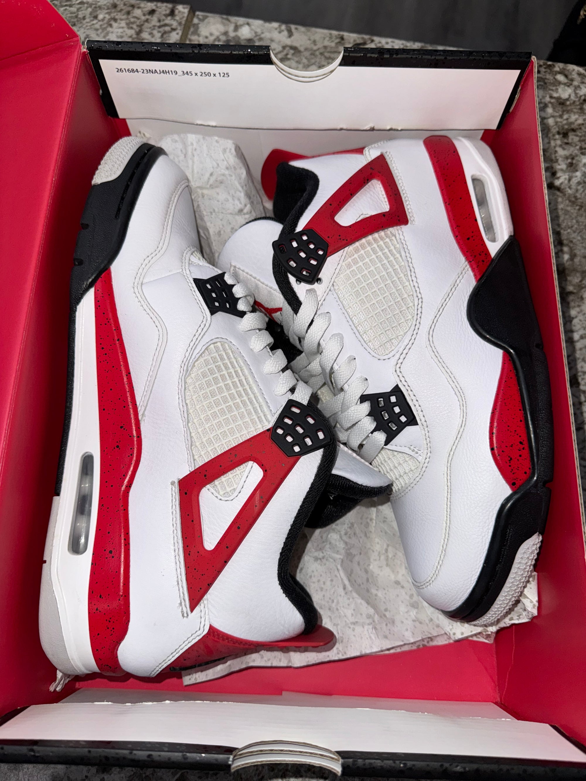Jordan 4 Retro Red Cement