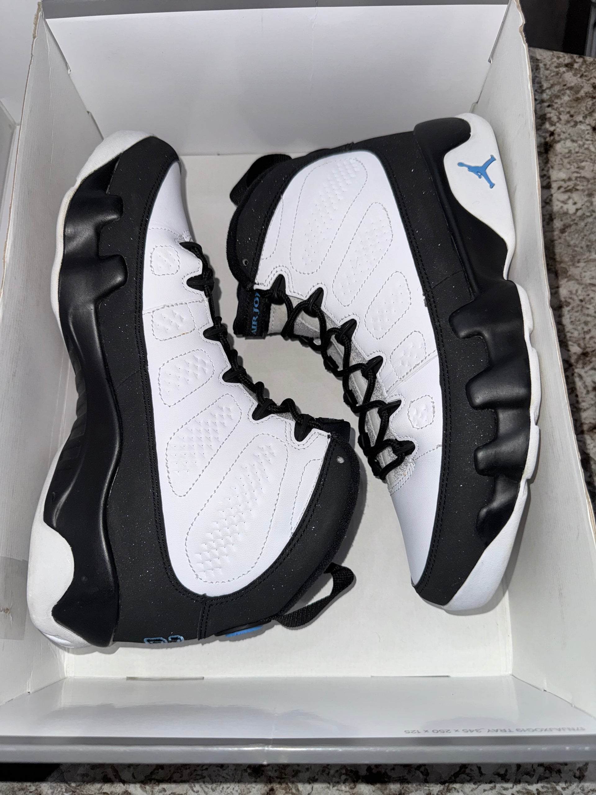 Jordan 9 Retro University Blue