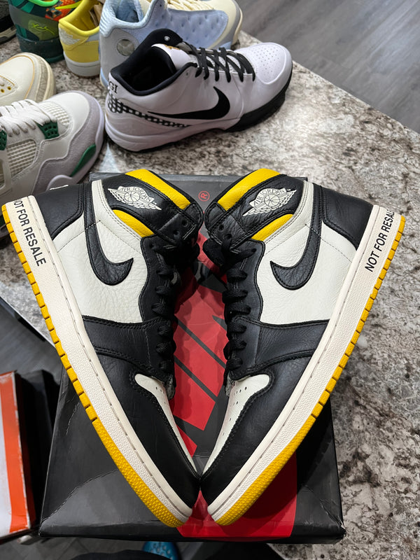Jordan 1 Retro High Not for Resale Varsity Maize