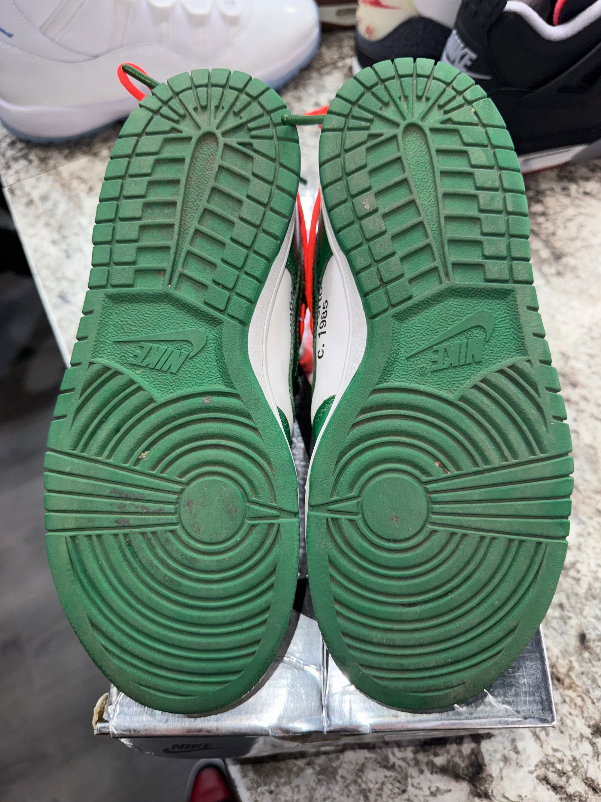 Nike Dunk Low Off-White Pine Green