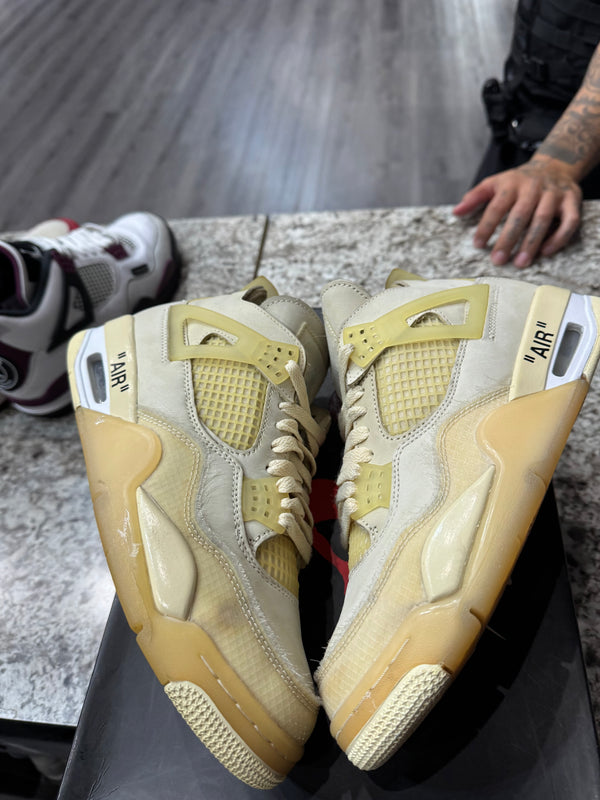 Jordan 4 Retro Off-White Sail (Women's)