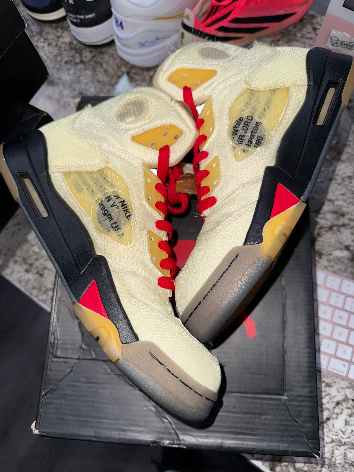 Jordan 5 Retro Off-White Sail