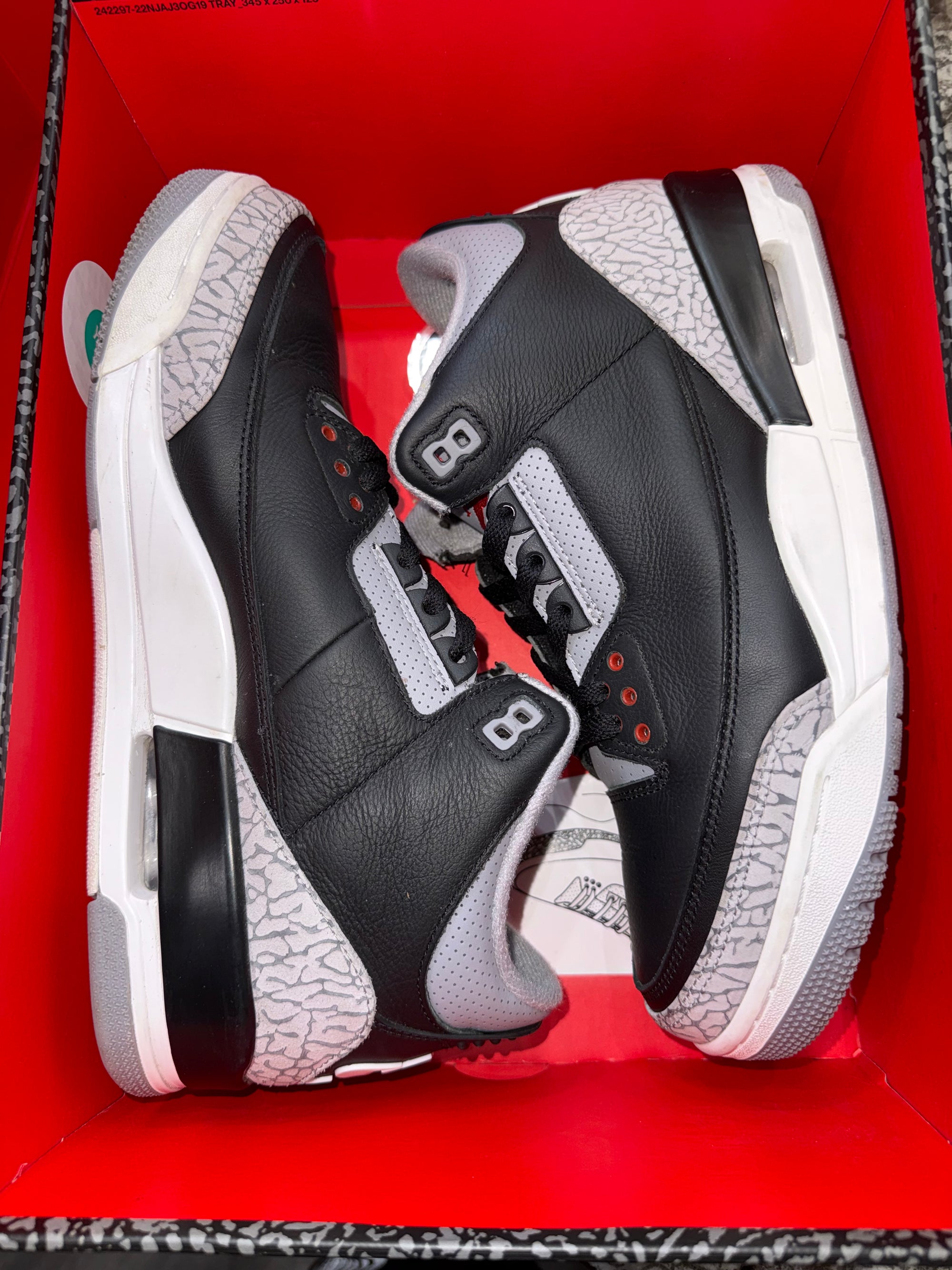 Jordan 3 Retro OG Black Cement (2024)