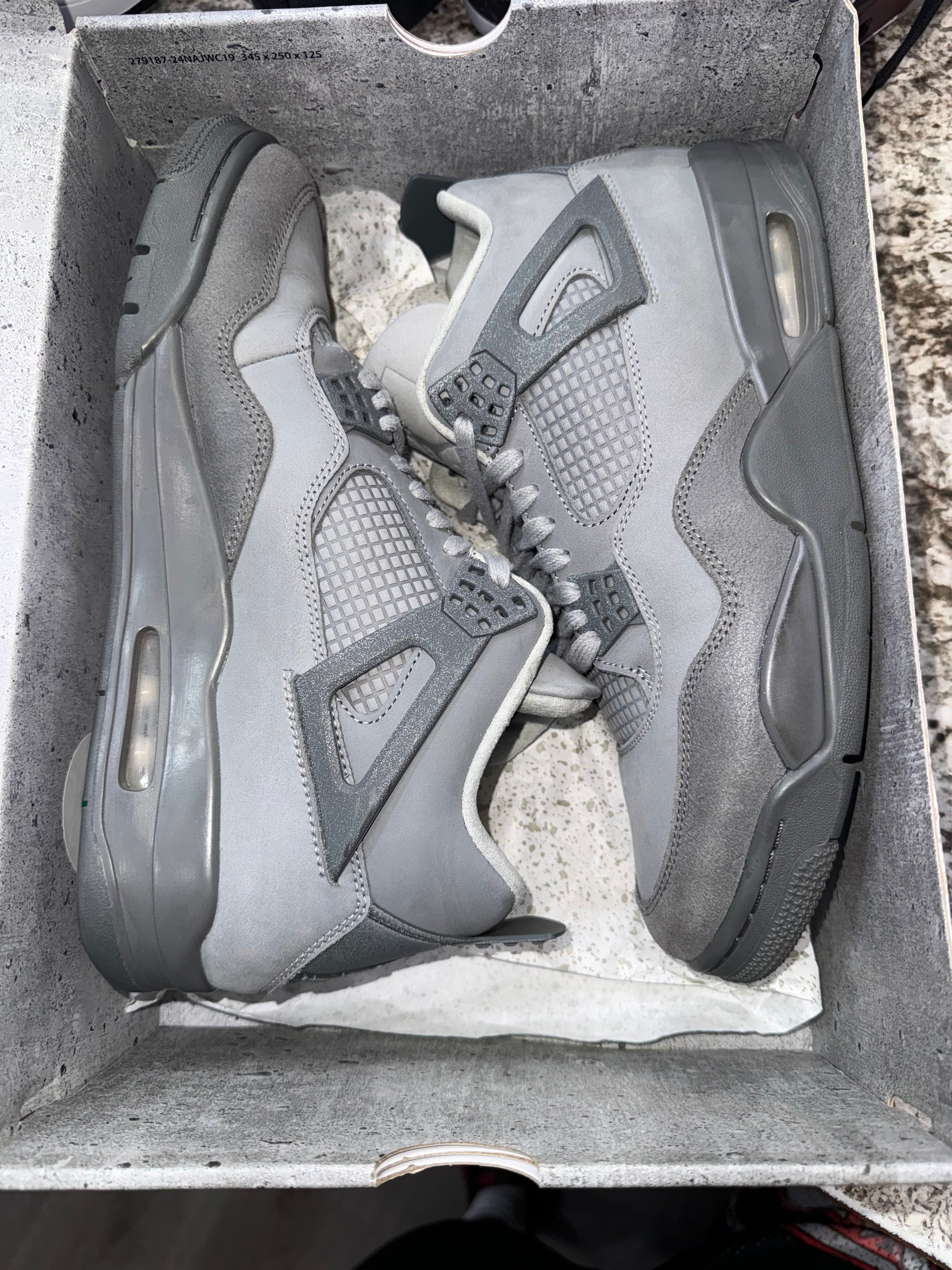Jordan 4 Retro SE Paris Olympics Wet Cement