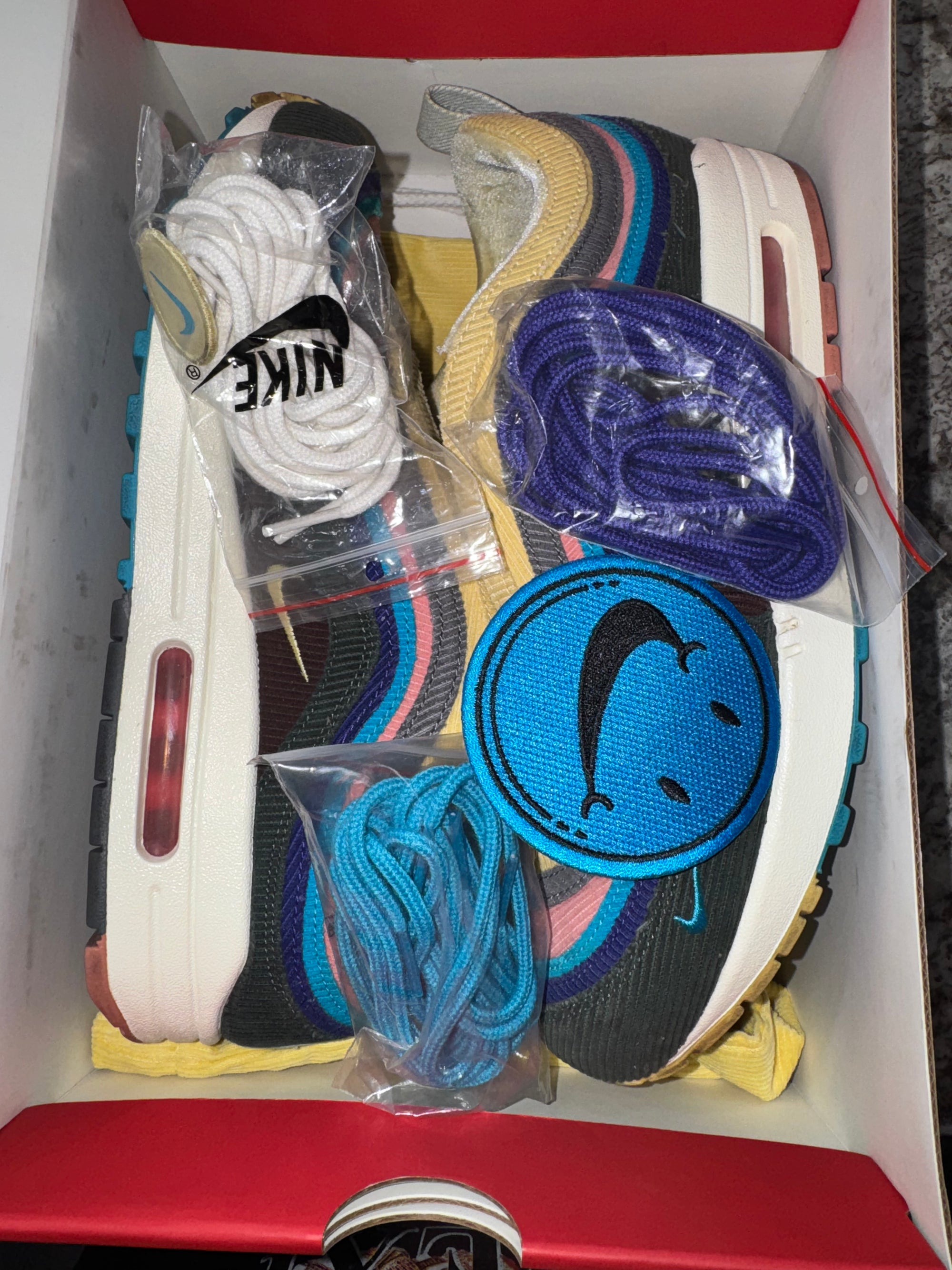 Nike Air Max 1/97 Sean Wotherspoon (All Accessories and Dustbag)