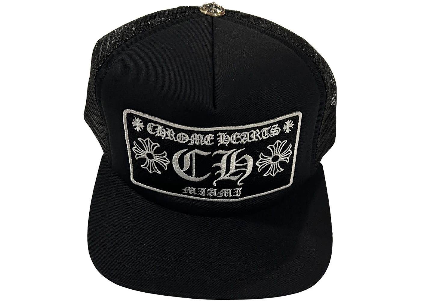 Chrome Hearts Exclusive Trucker Hat Black