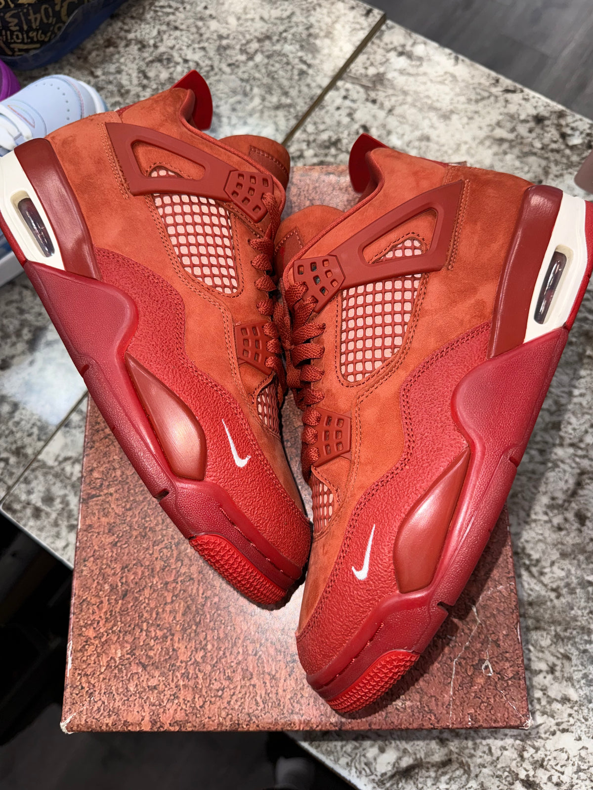 Air Jordan 4 Retro OG SP Nigel Sylvester Brick by Brick