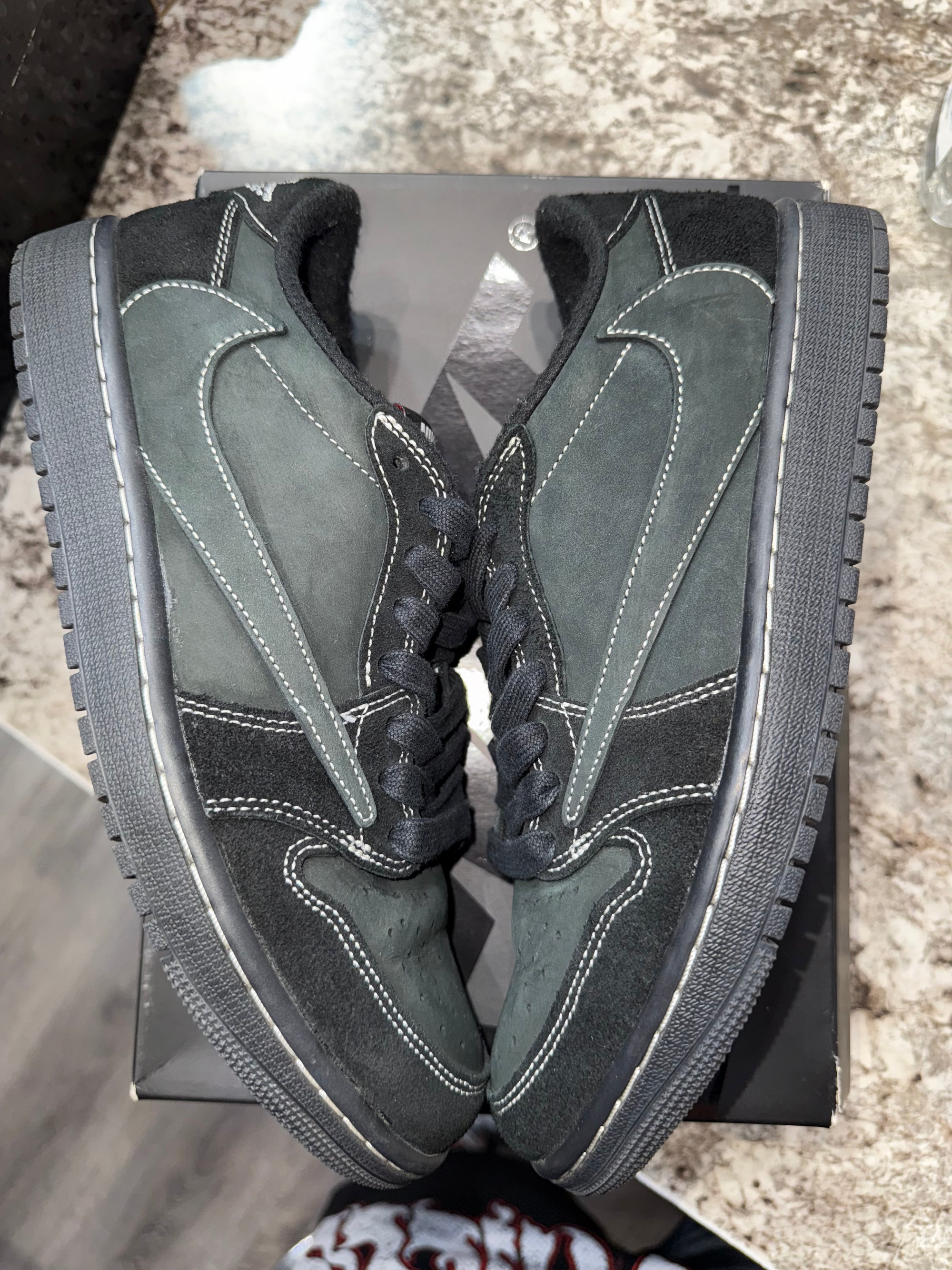 Jordan 1 Retro Low OG SP Travis Scott Black Phantom