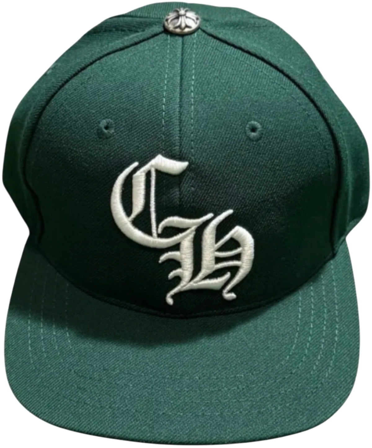 Chrome Hearts Essentials LA Exclusive Baseball Cap Forest Green
