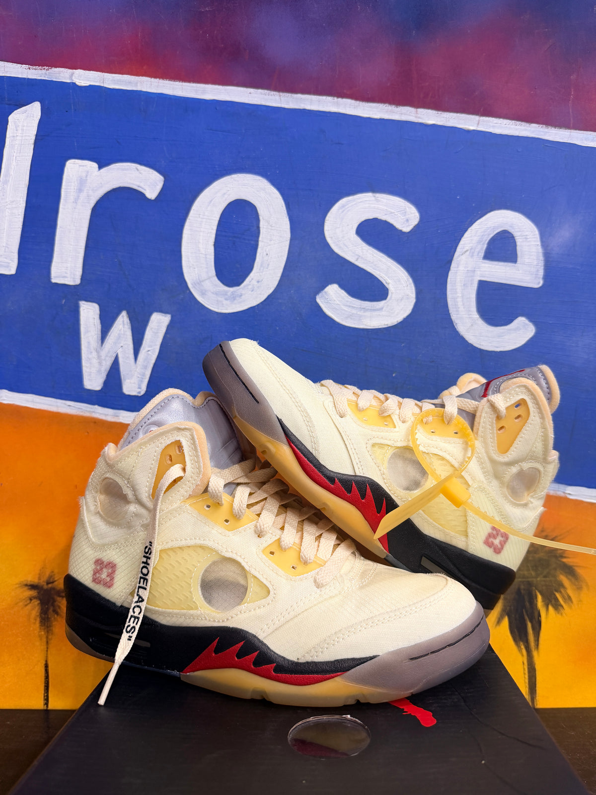 Jordan 5 Retro Off-White Sail