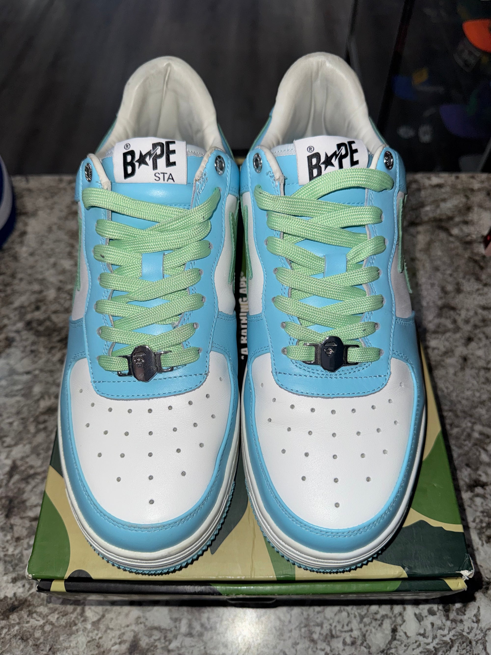 A Bathing Ape Bape Sta Pastel Blue