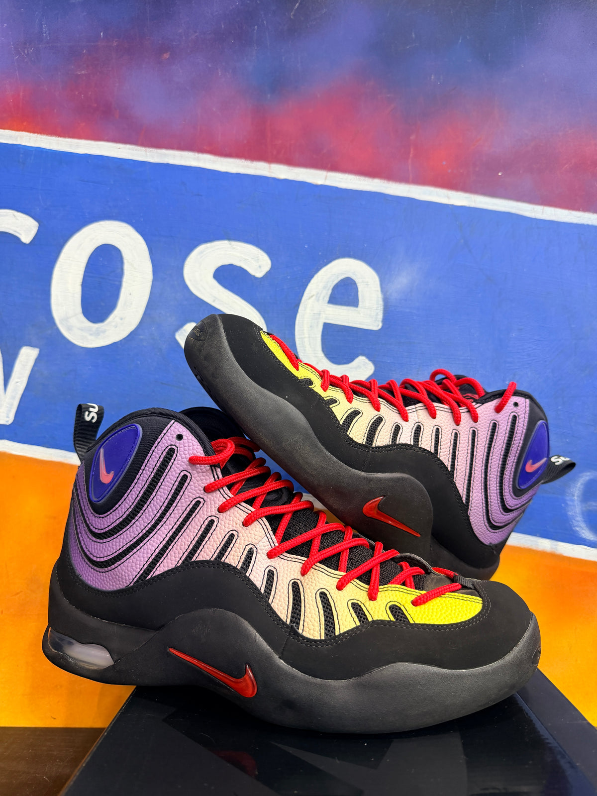 Nike Air Bakin SP Supreme Black Gradient