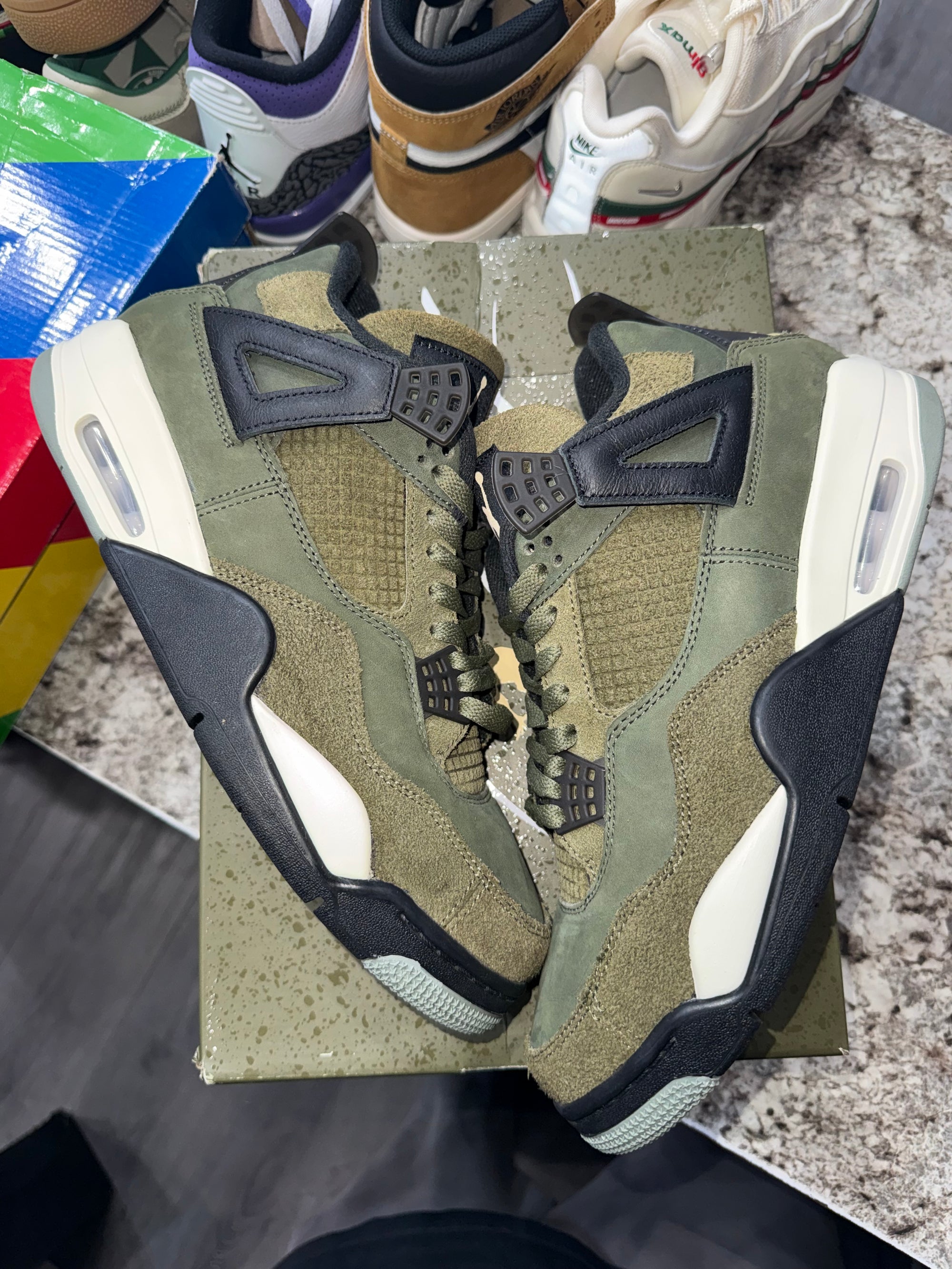 Jordan 4 Retro SE Craft Medium Olive