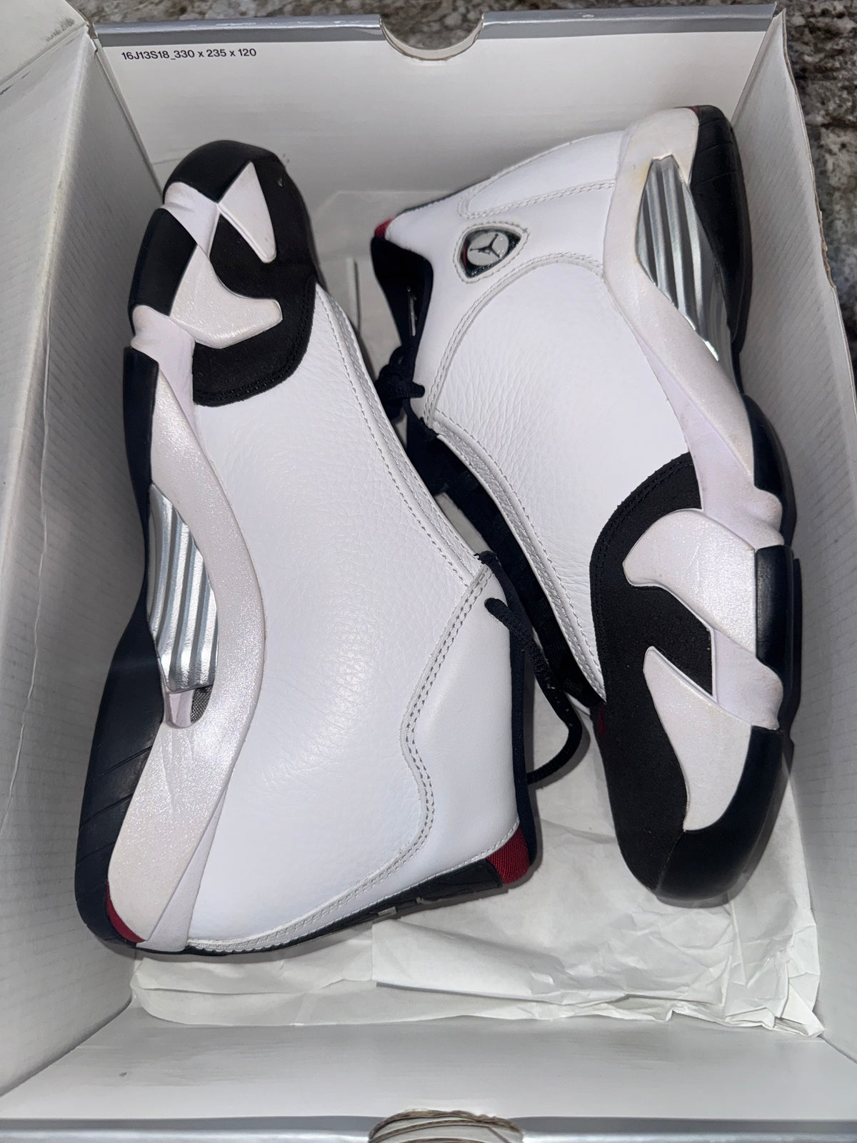 Jordan 14 Retro Black Toe (2024)