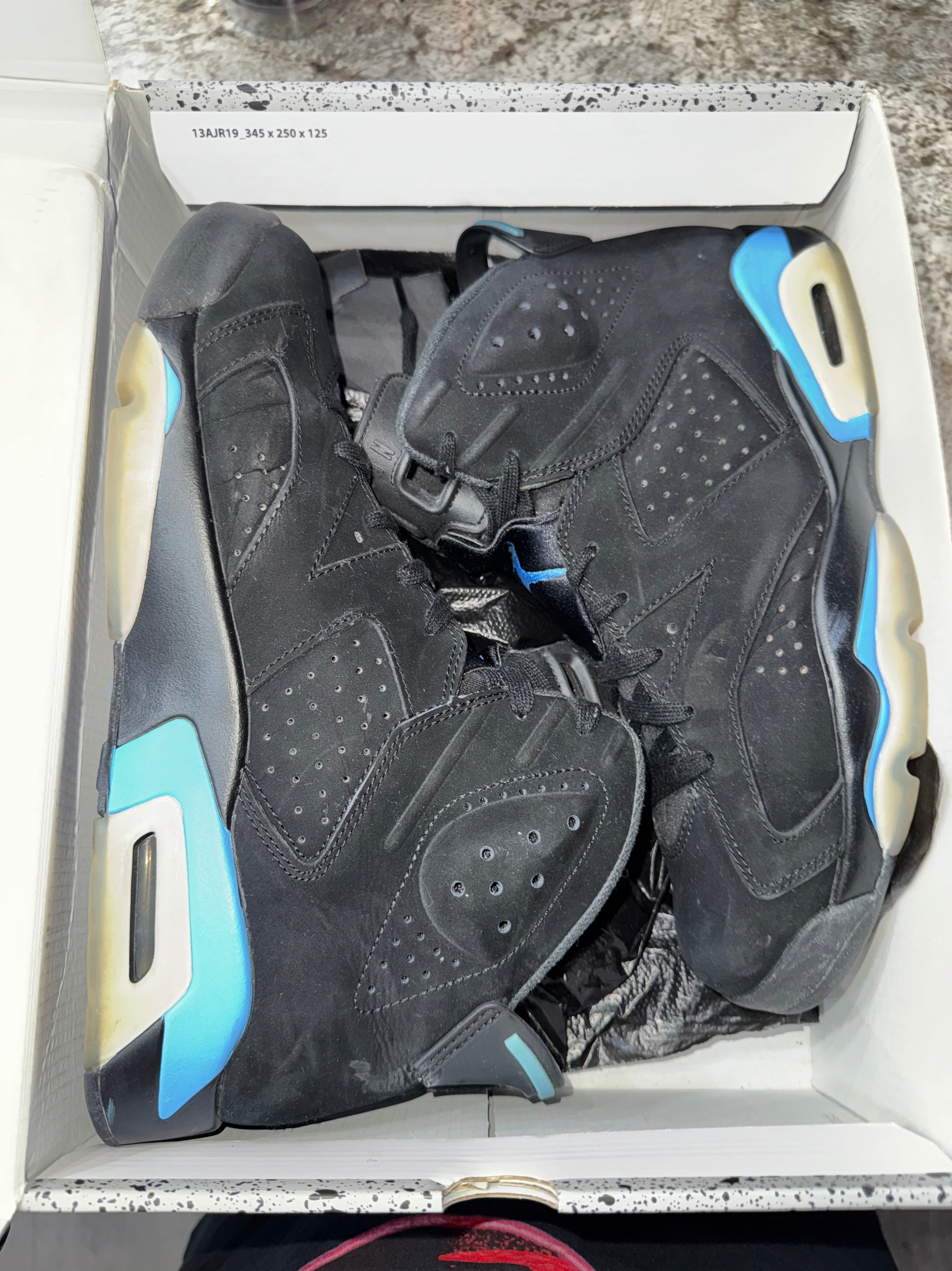 Jordan 6 Retro UNC (DAMAGED BOX)