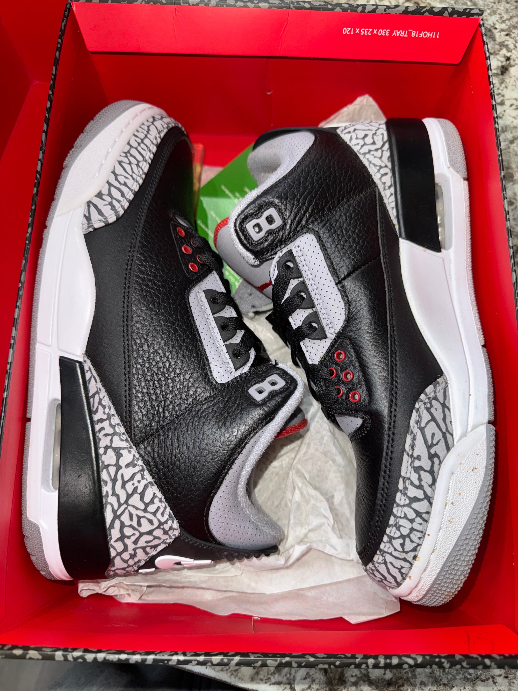 Jordan 3 Retro Black Cement (2018)