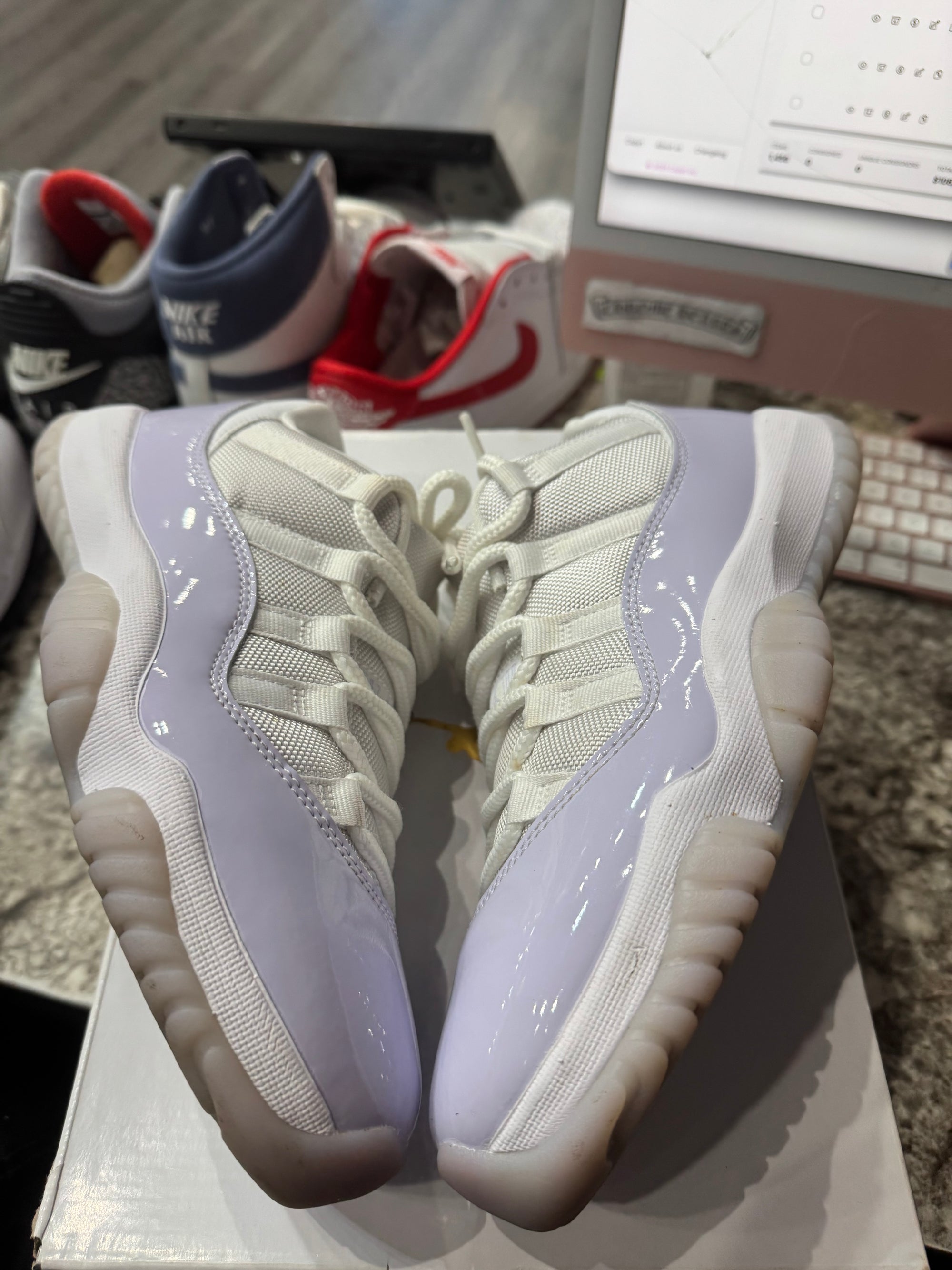 Jordan 11 Retro Low Pure Violet (Women's)