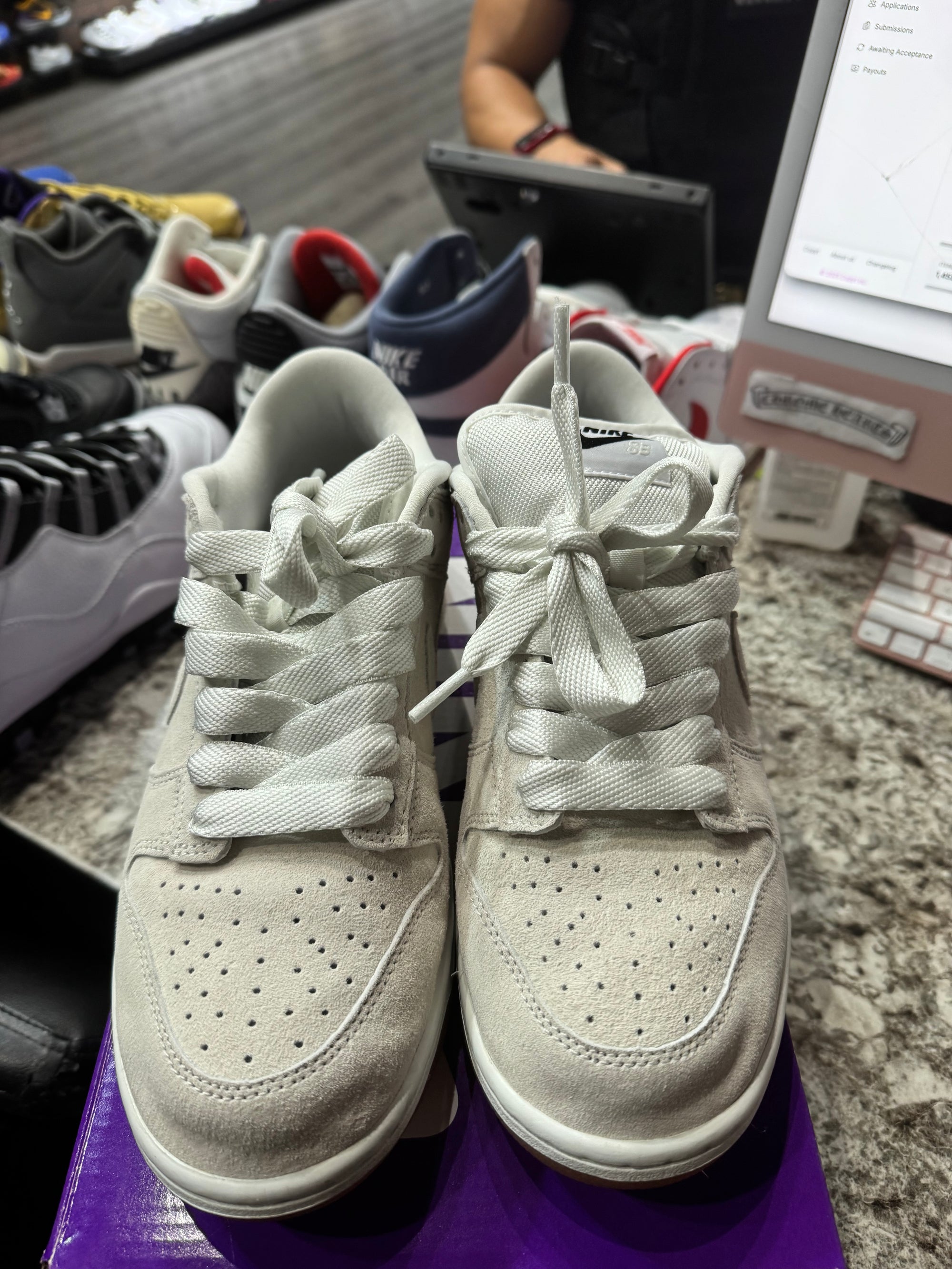 Nike SB Dunk Low Pro B Pale Ivory