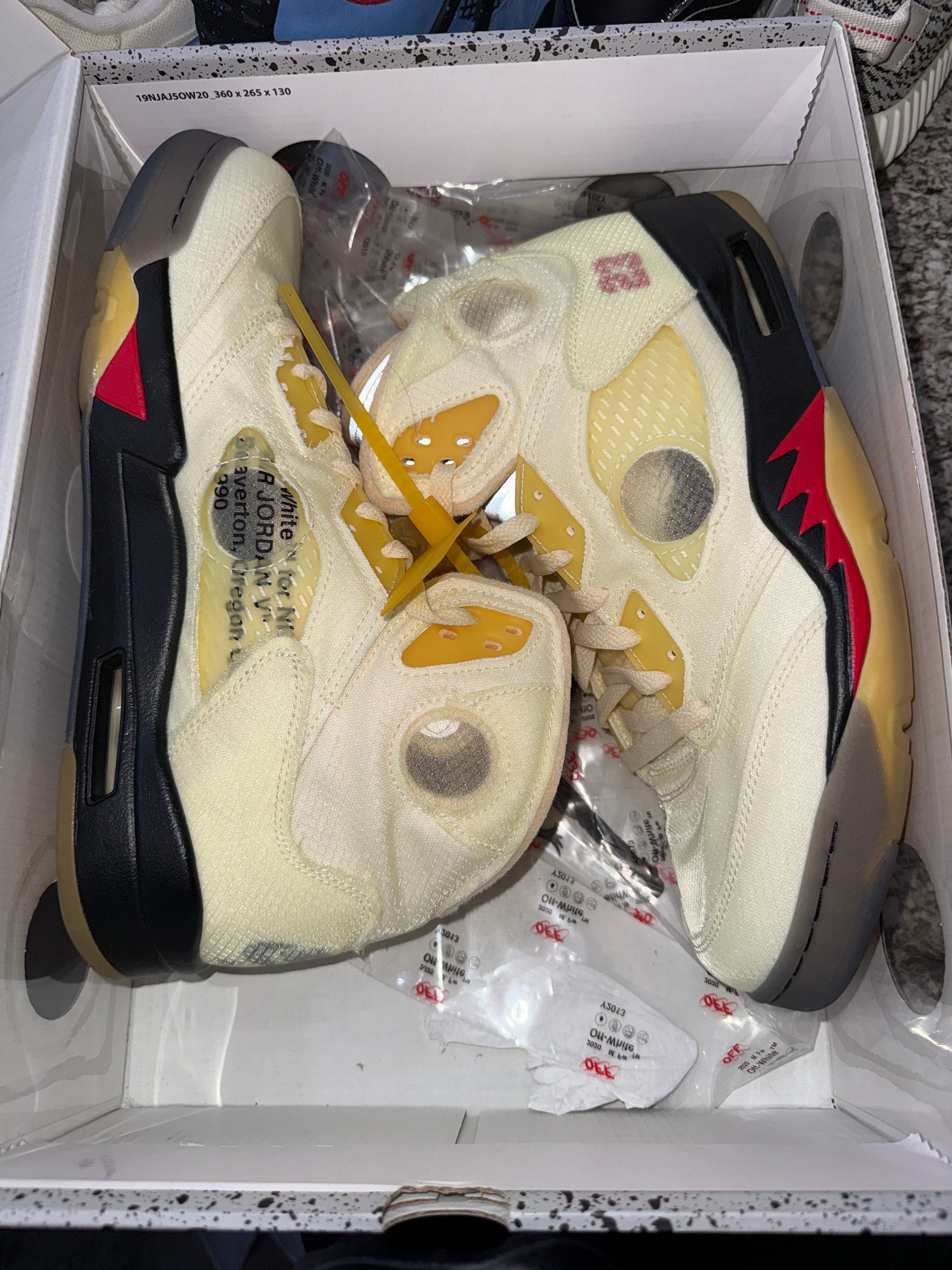 Jordan 5 Retro Off-White Sail
