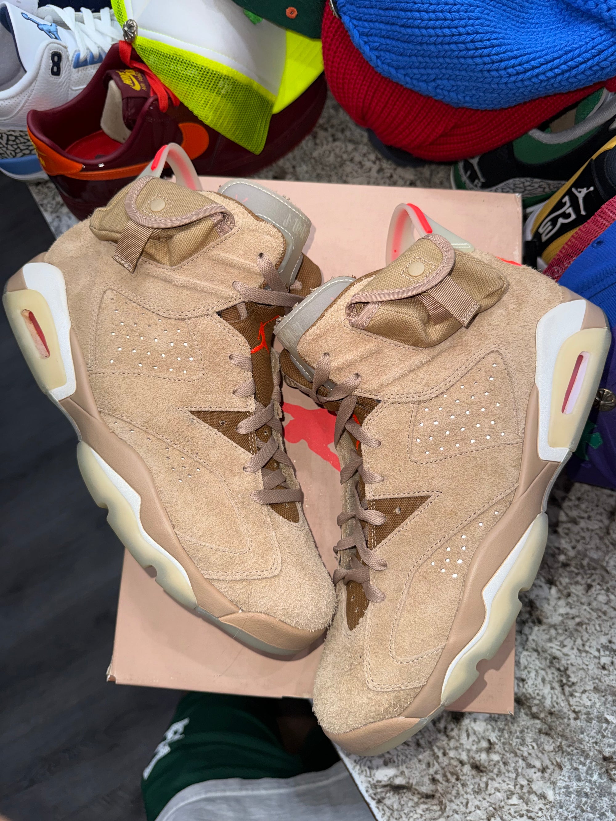 Jordan 6 Retro Travis Scott British Khaki
