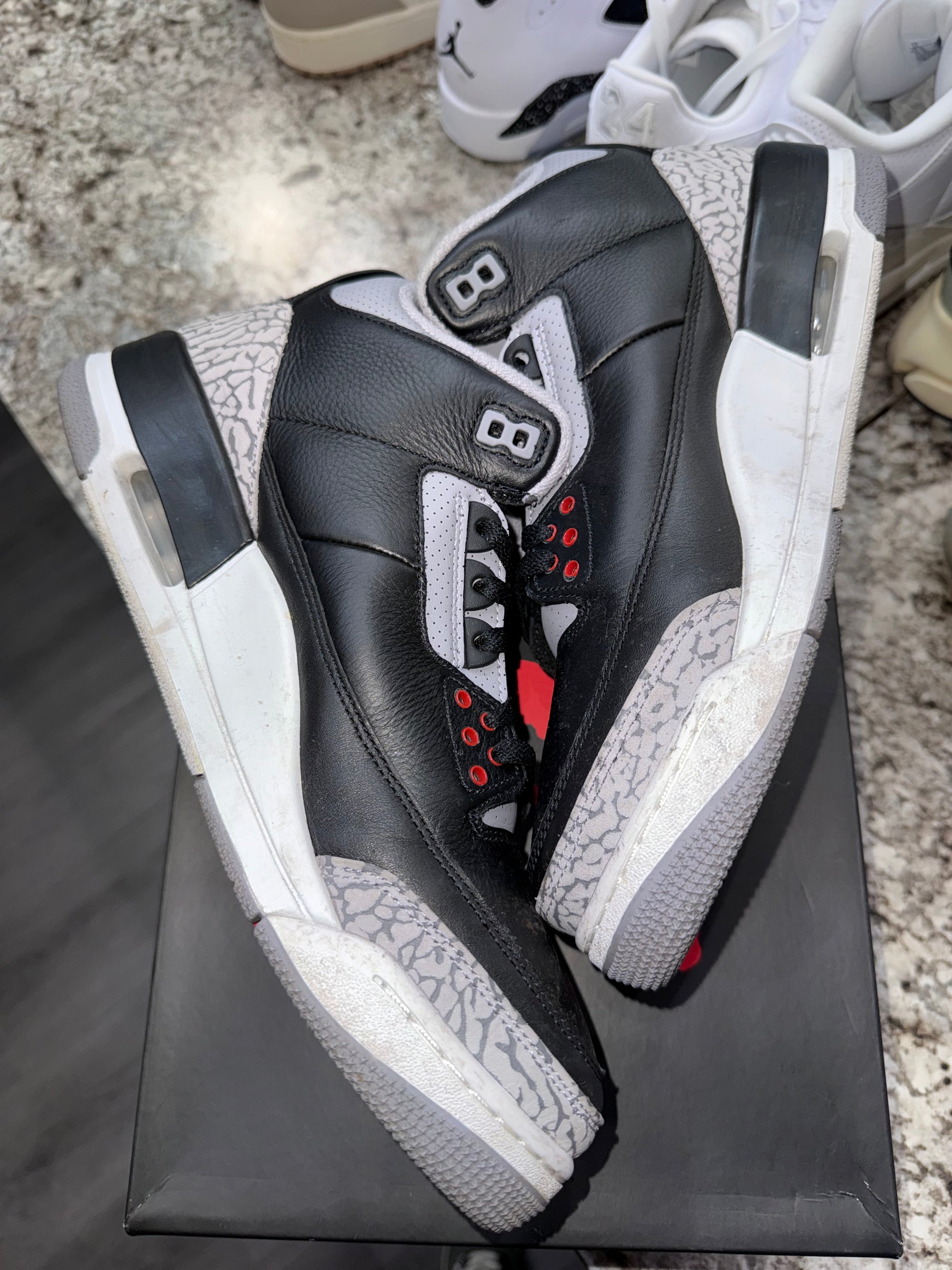 Jordan 3 Retro OG Black Cement (2024)