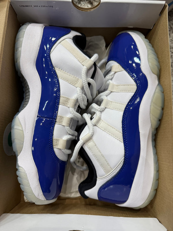 Jordan 11 Retro Low White Concord (Women's)