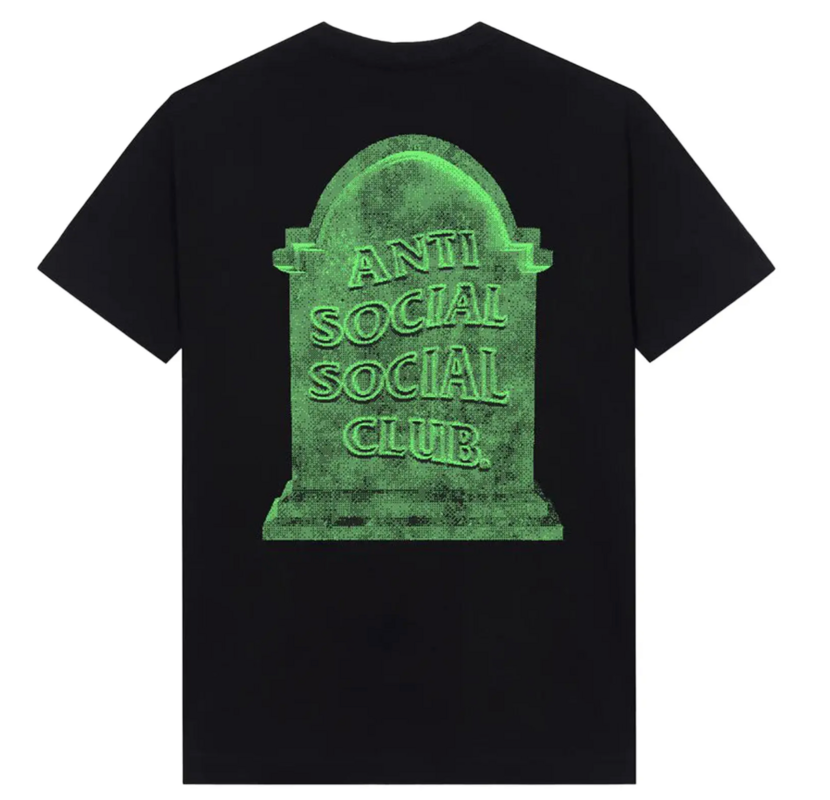 Anti Social Social Club Snakes In The Grass Tee 'Black'