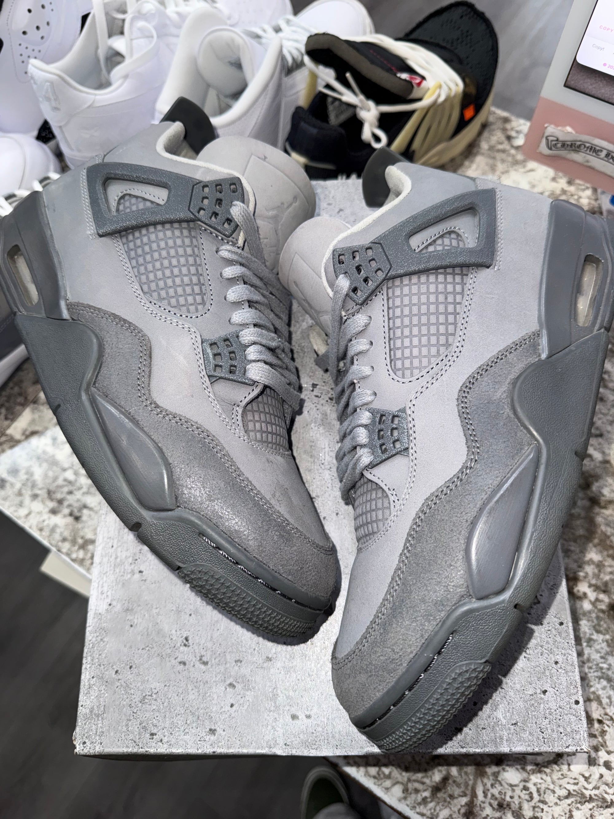 Jordan 4 Retro SE Paris Olympics Wet Cement