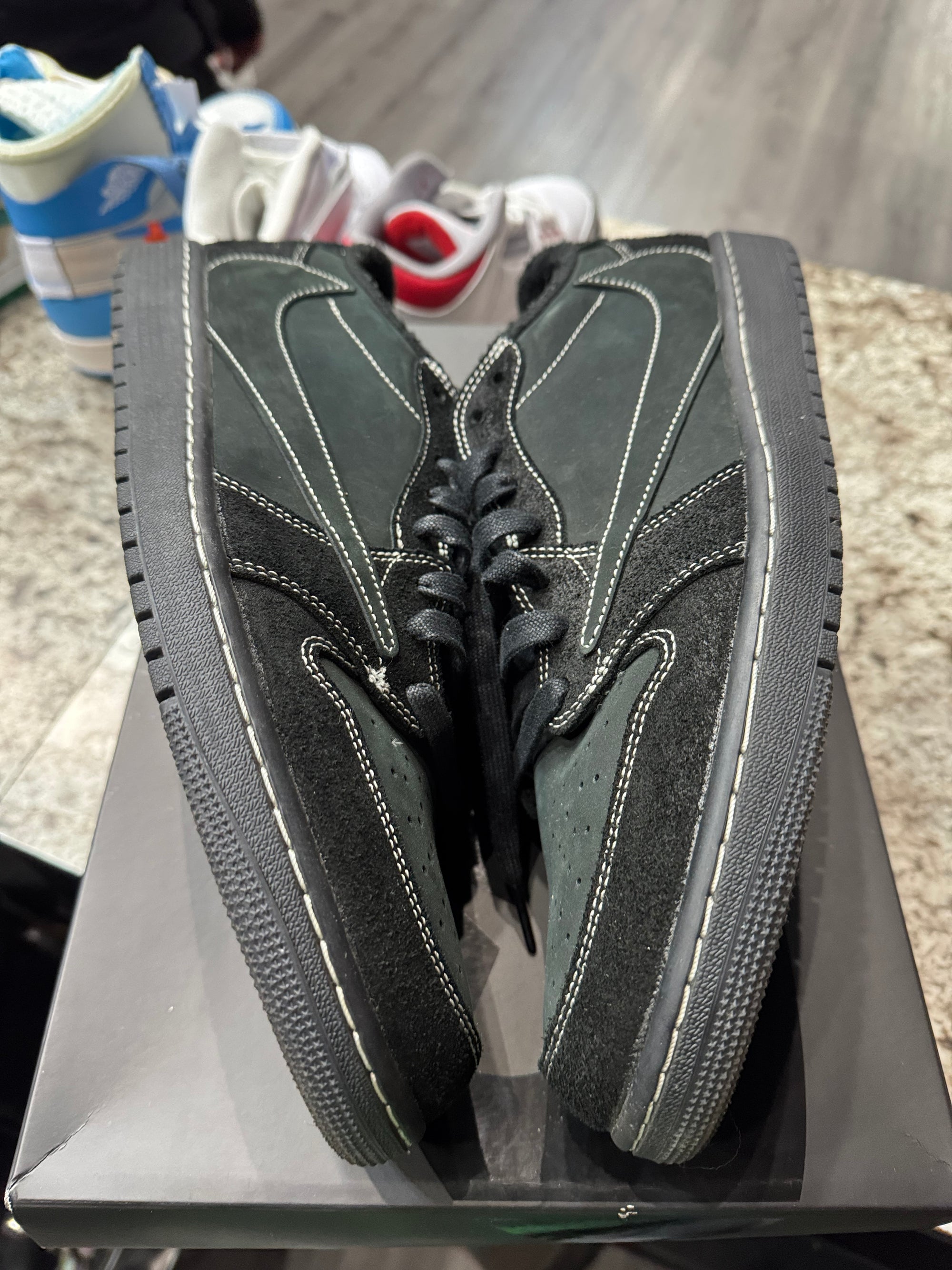 Jordan 1 Retro Low OG SP Travis Scott Black Phantom