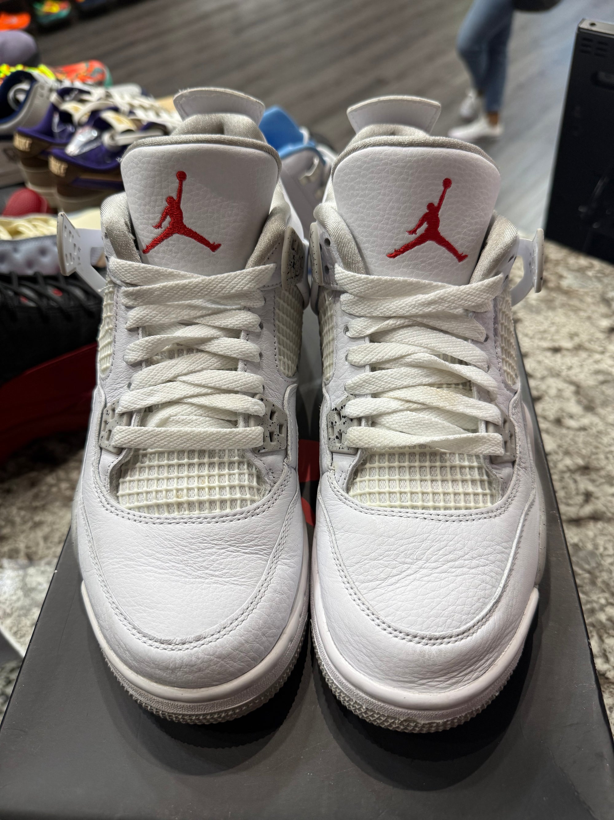 Jordan 4 Retro White Oreo (2021) (GS)