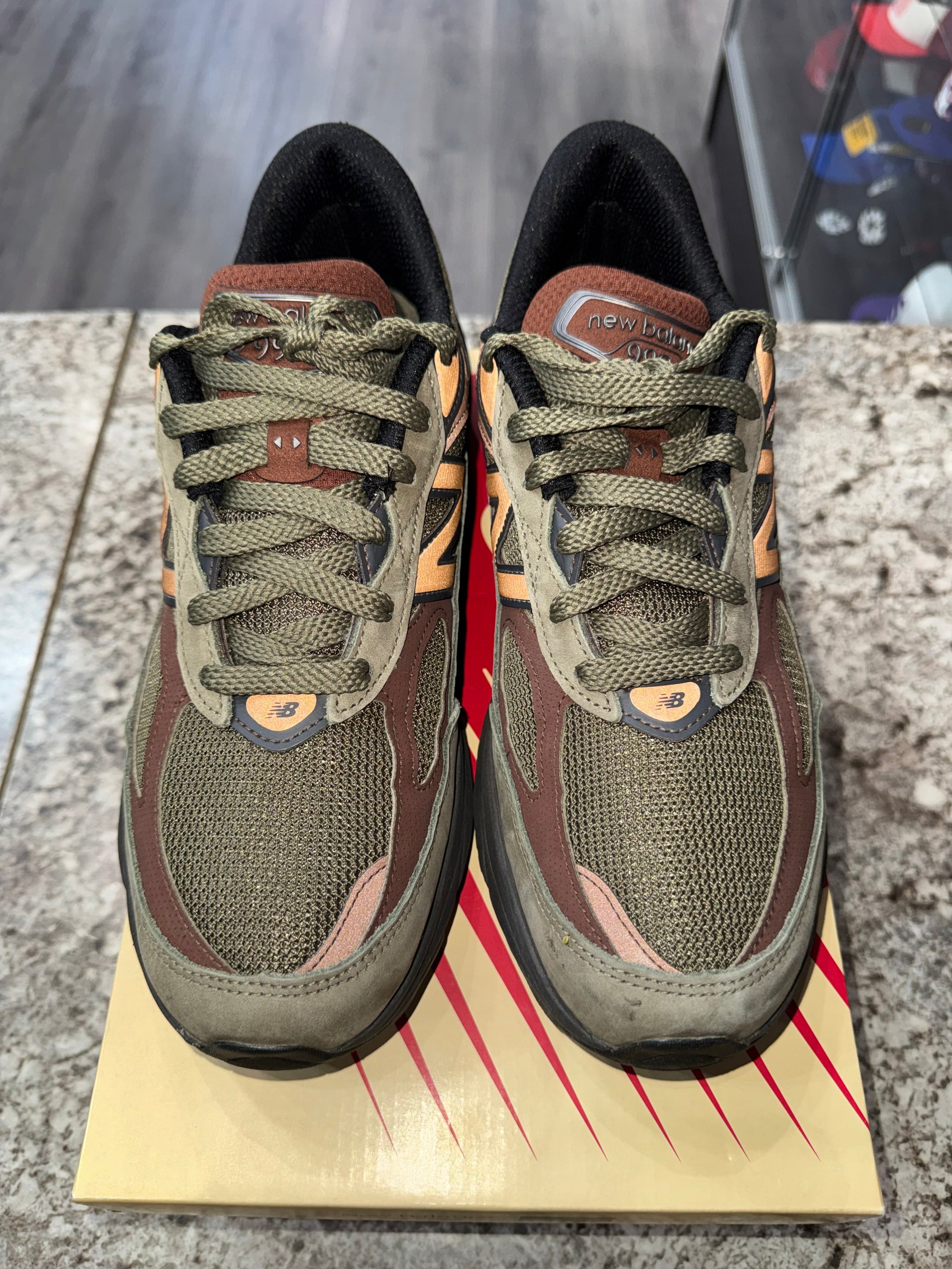 New Balance 990v6 MiUSA Dark Camo Rich Oak
