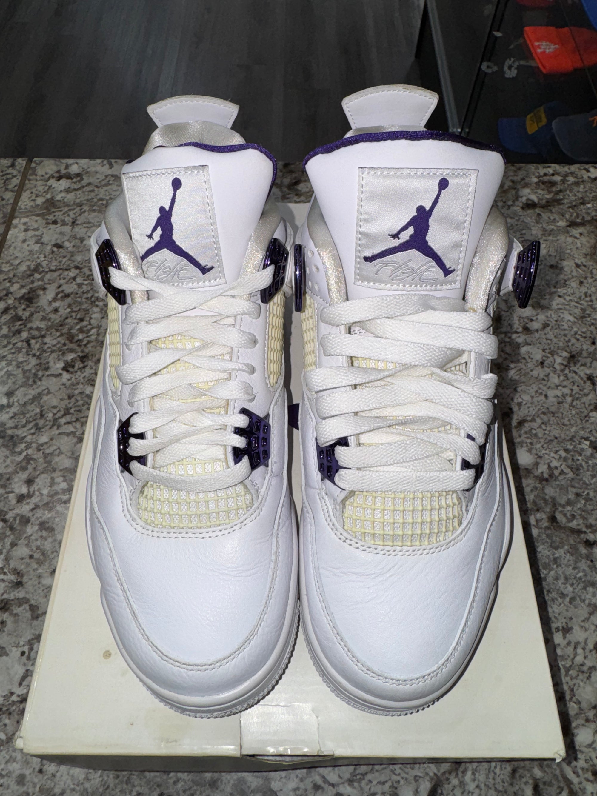 Jordan 4 Retro Metallic Purple