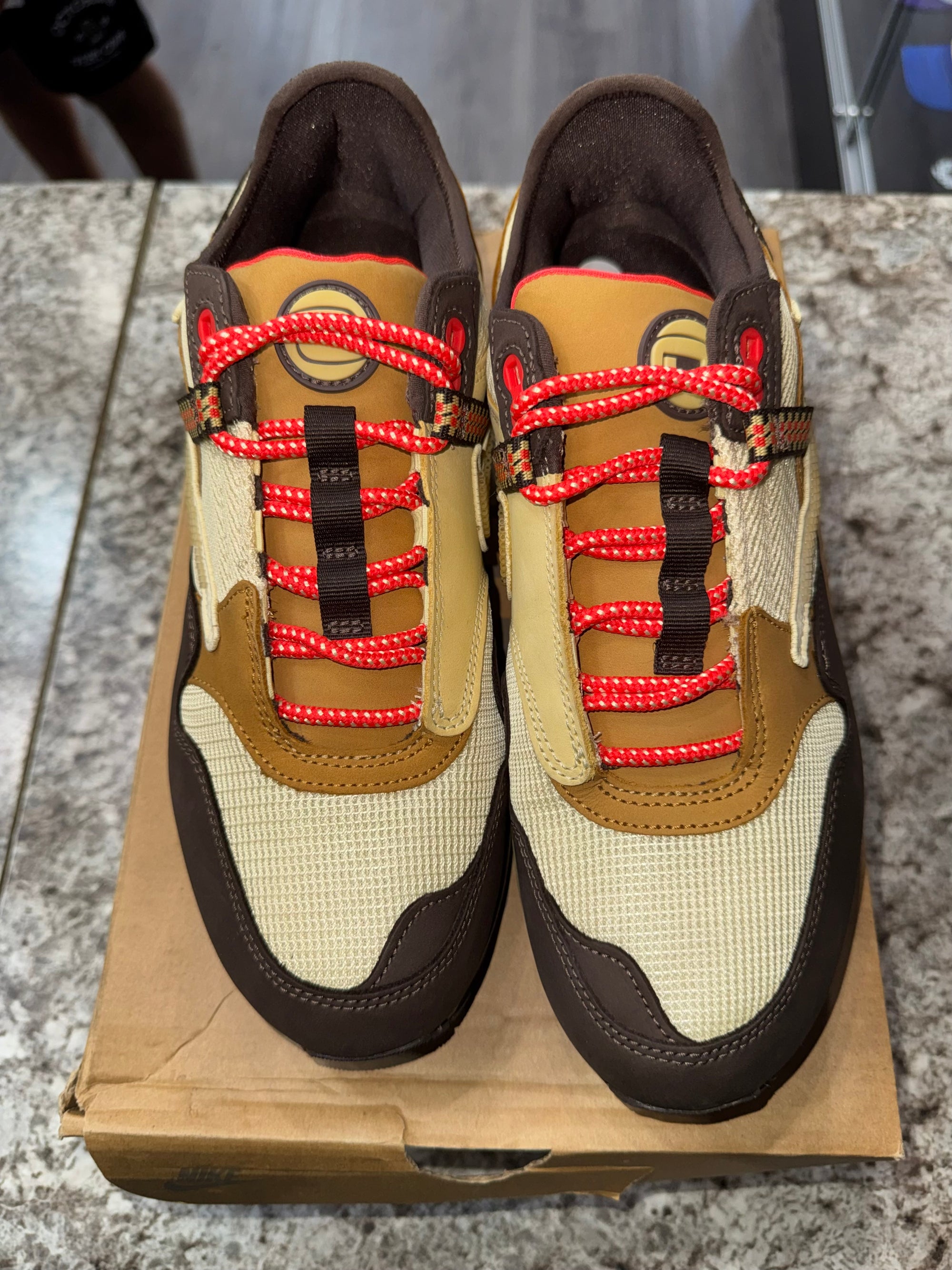 Nike Air Max 1 Travis Scott Cactus Jack Baroque Brown