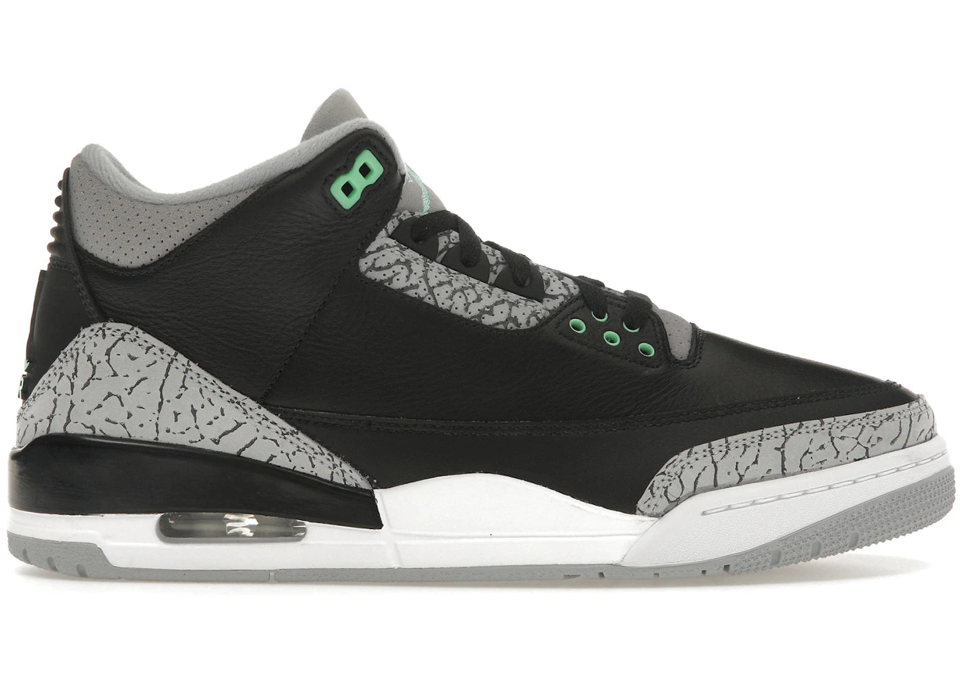 Jordan 3 Retro Green Glow