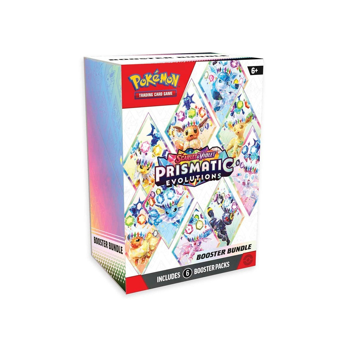 2025 Pokémon Scarlet & Violet Prismatic Evolutions Booster Bundle