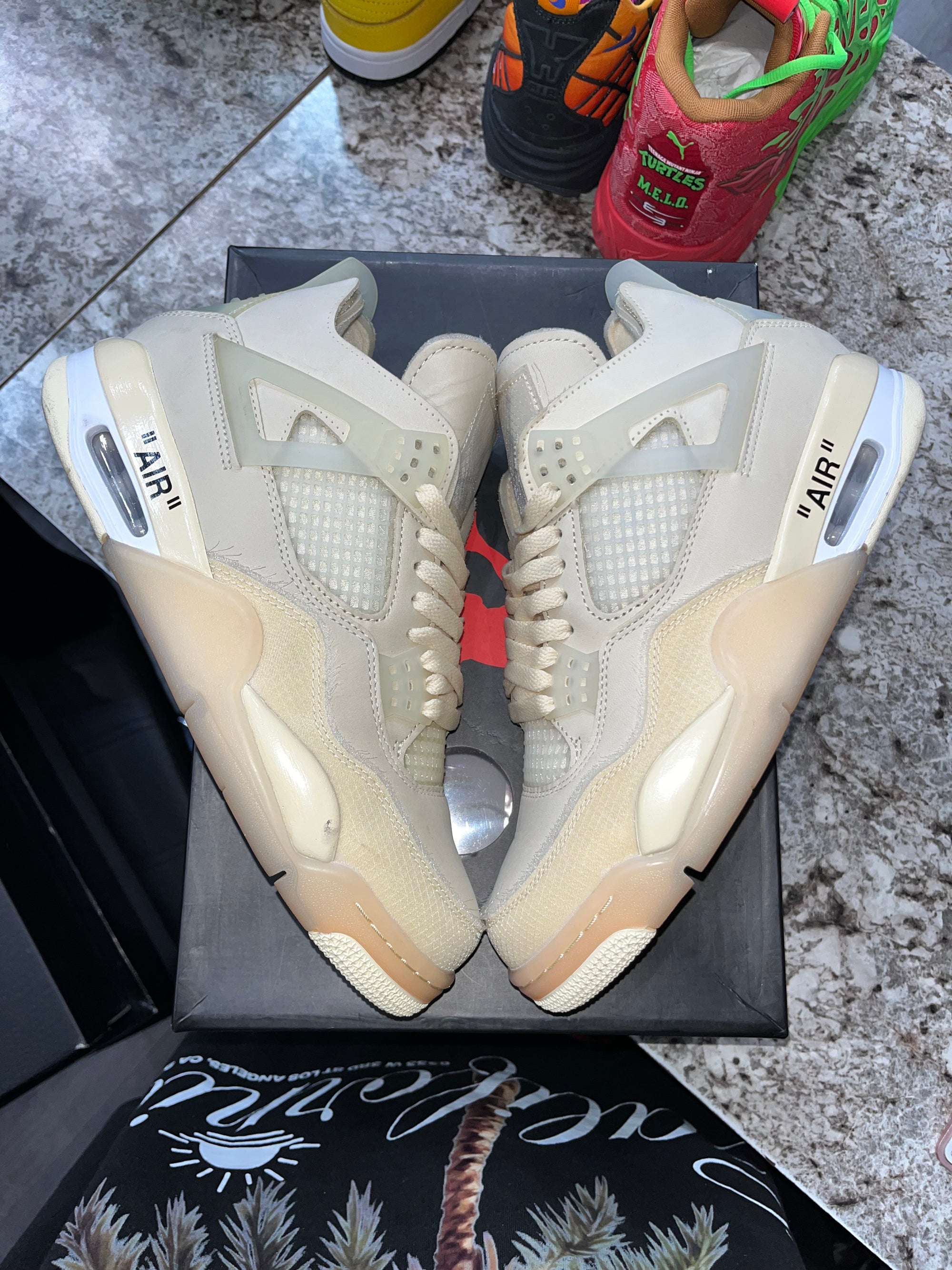 Jordan 4 Retro Off-White Sail (Women's)