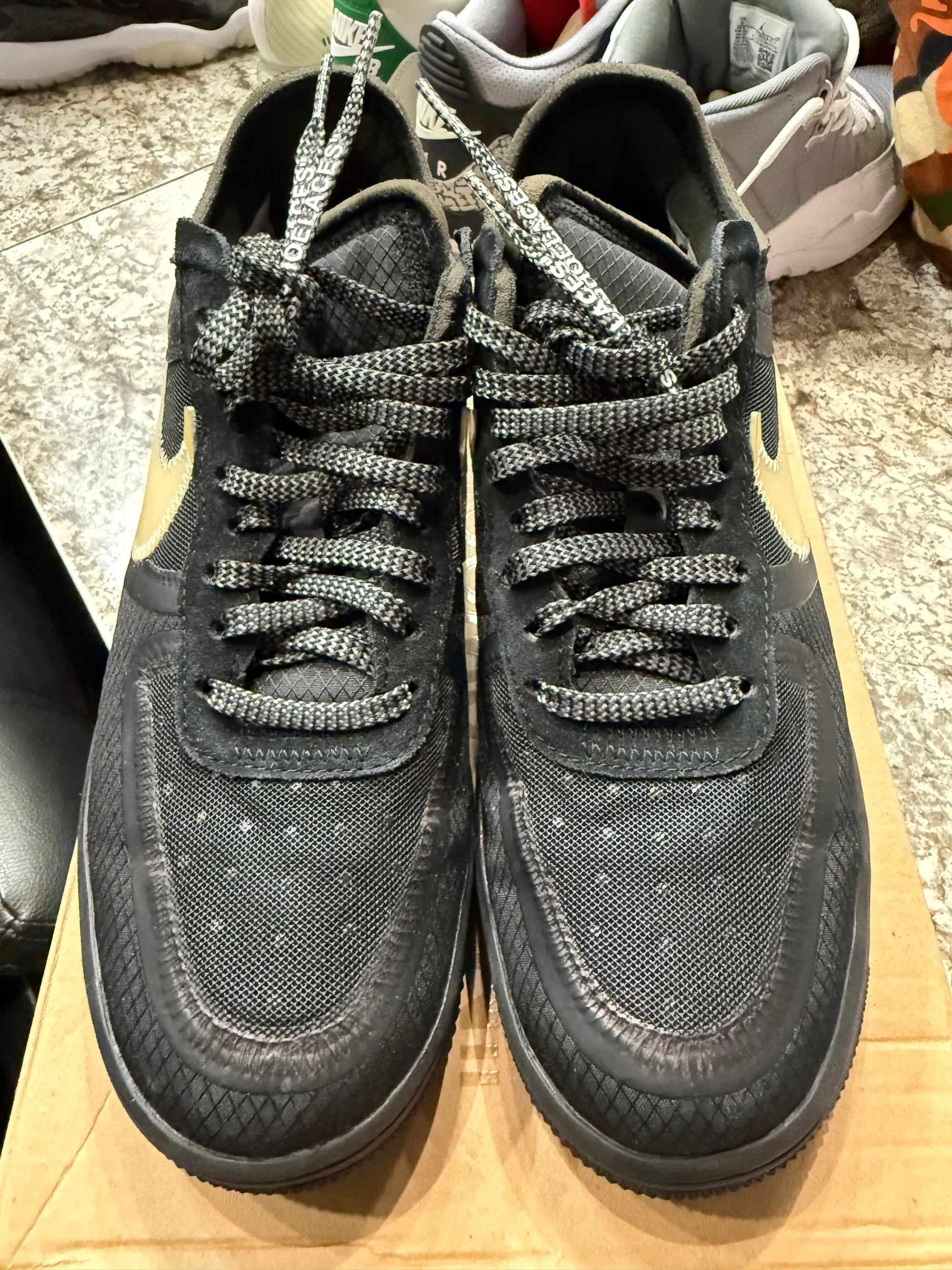 Nike Air Force 1 Low Off-White Black White (DAMAGED BOX)