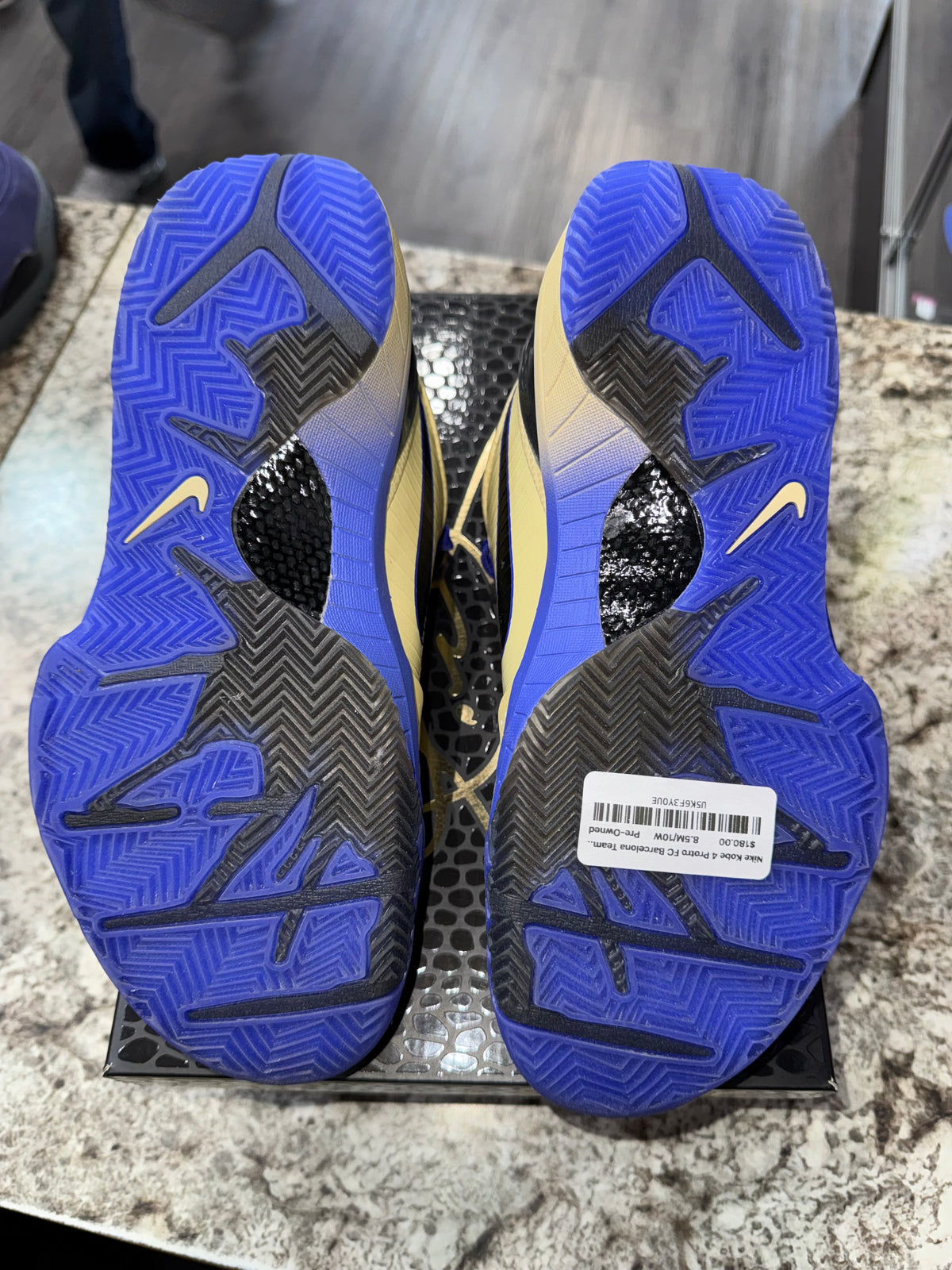 Nike Kobe 4 Protro FC Barcelona Team Gold