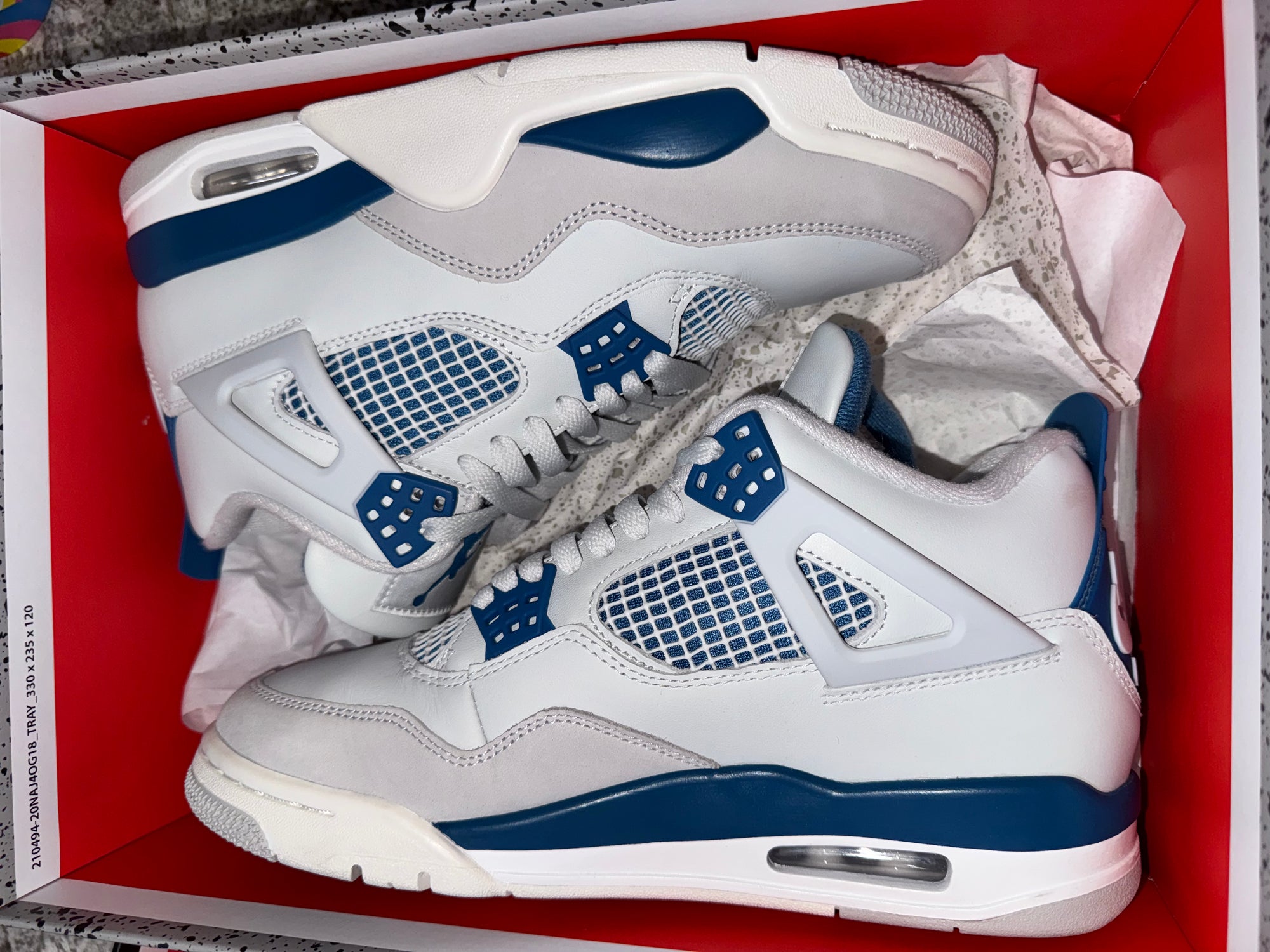 Jordan 4 Retro Military Blue (2024)