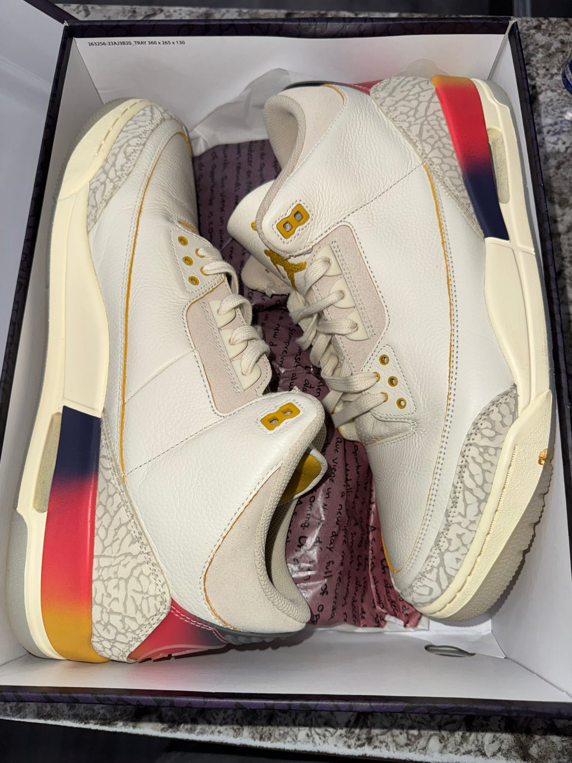 Jordan 3 Retro SP J Balvin Medellín Sunset