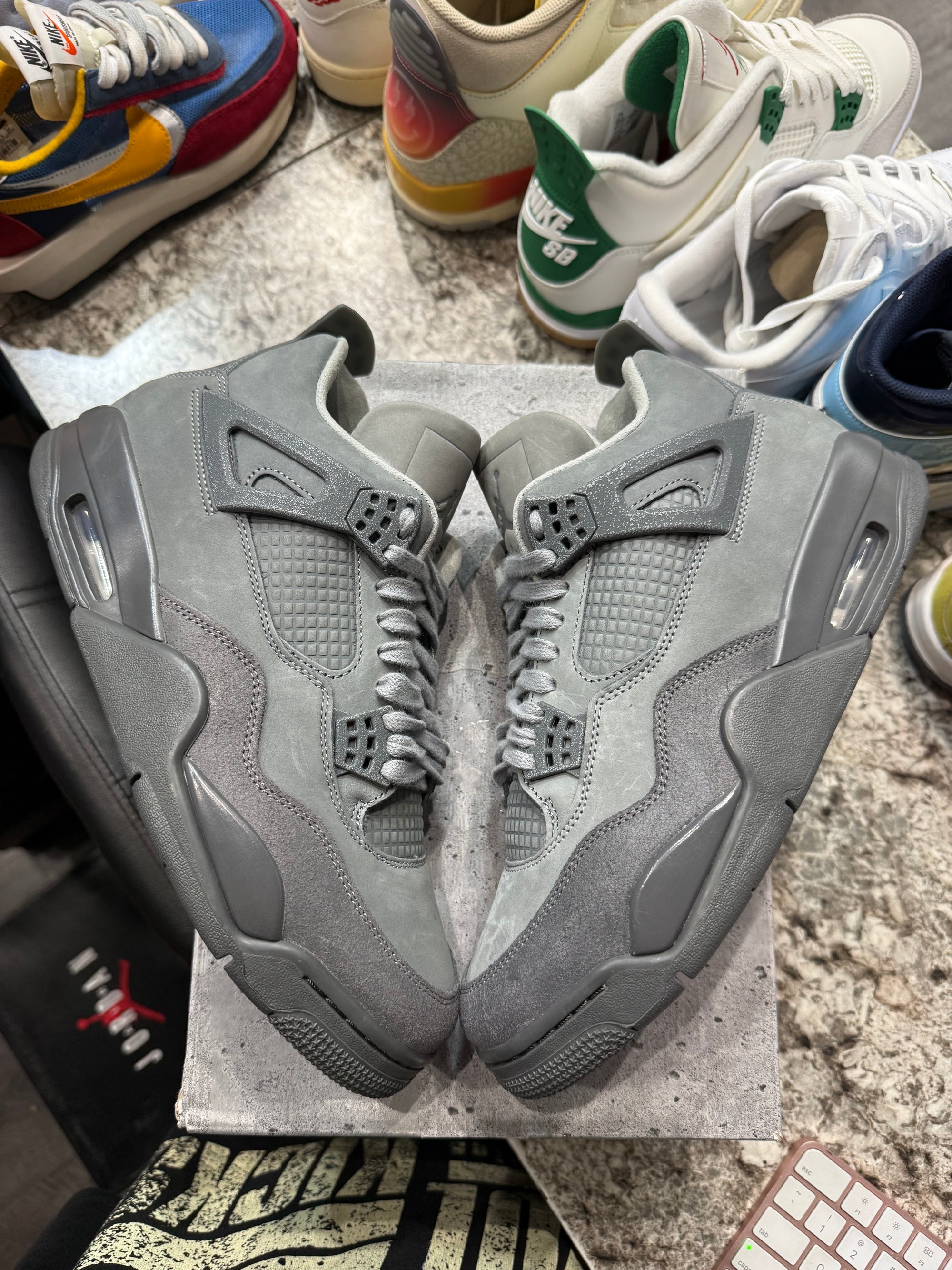 Jordan 4 Retro SE Paris Olympics Wet Cement