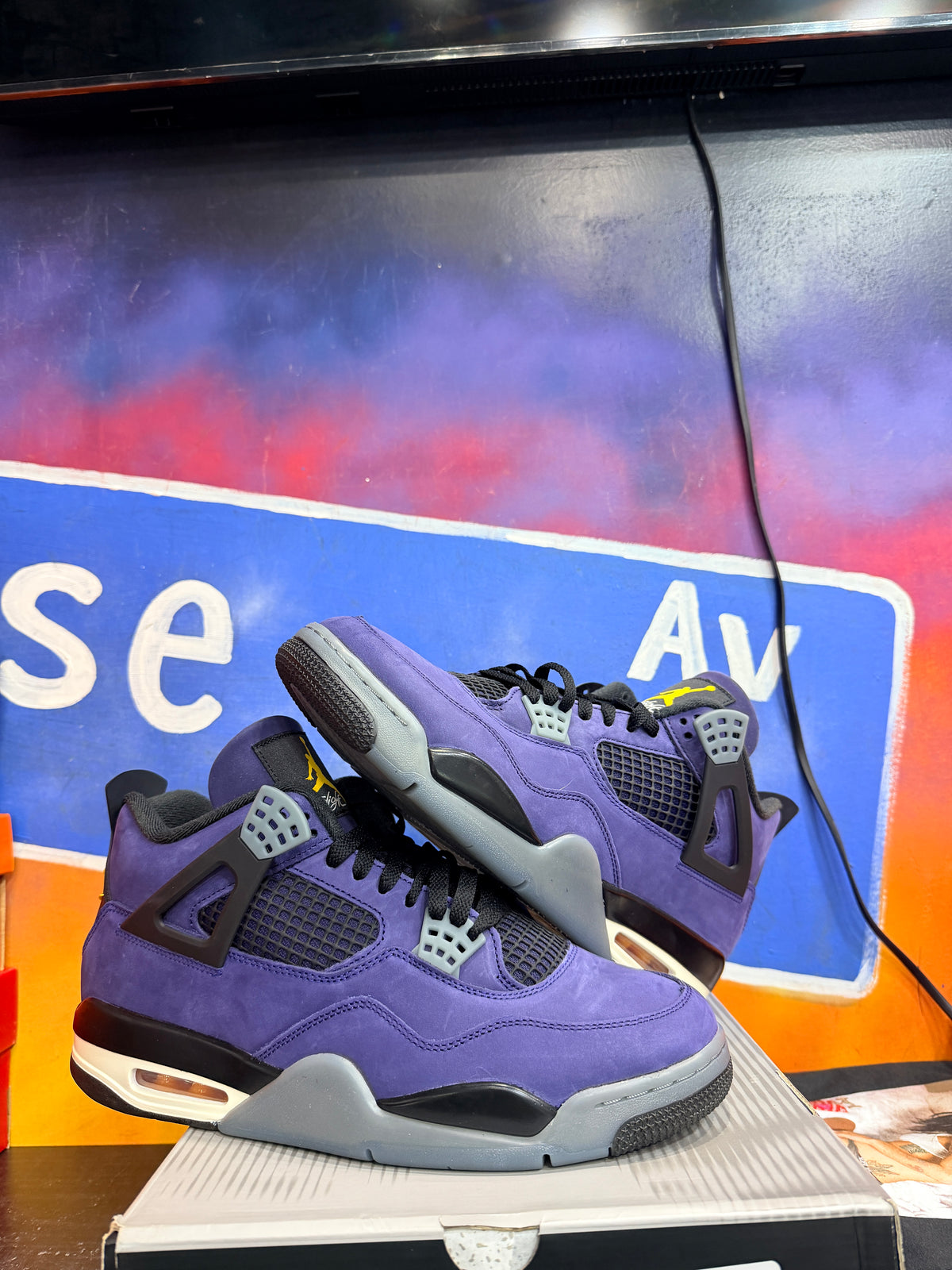 Jordan 4 Retro Lakers