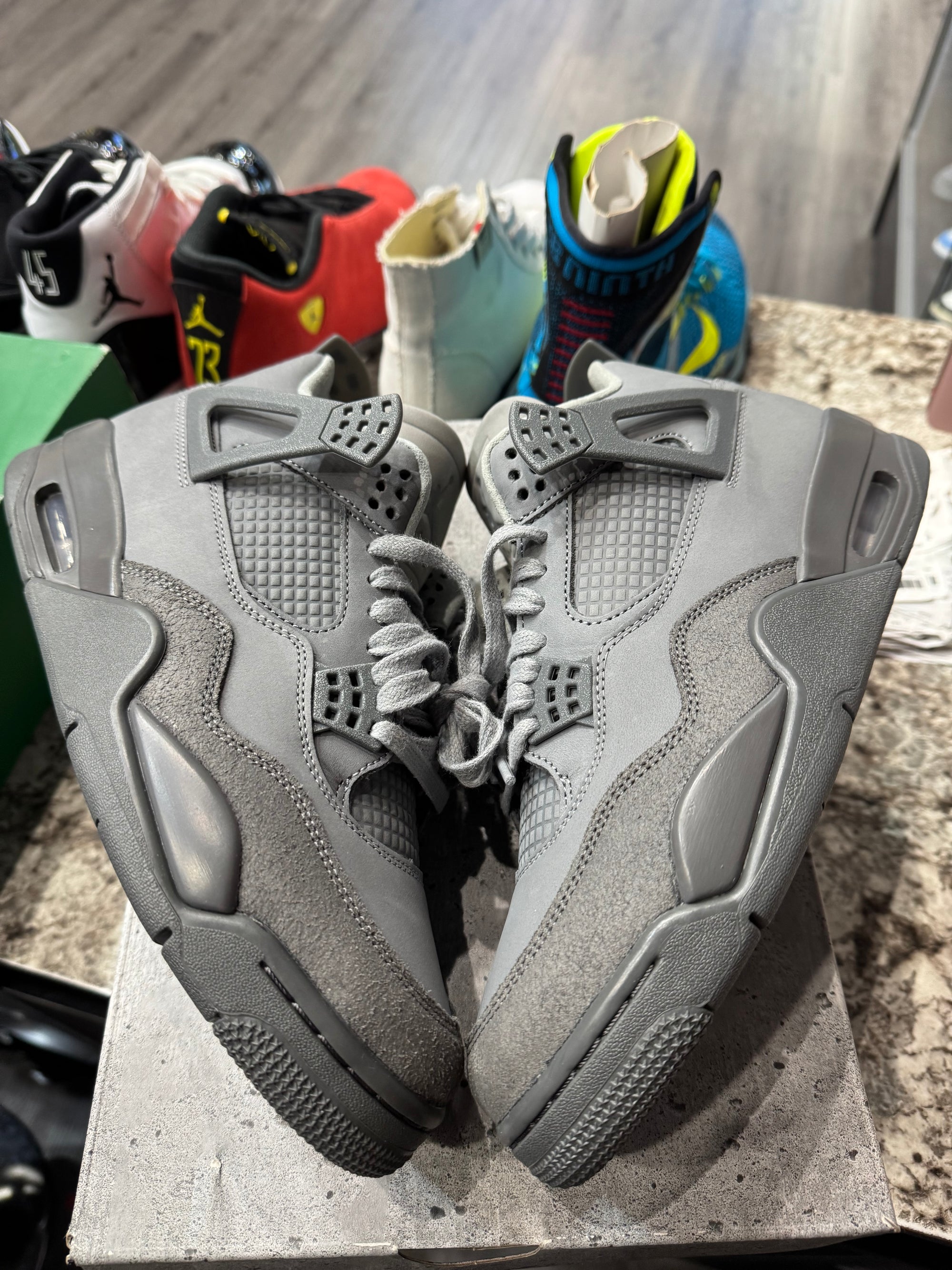 Jordan 4 Retro SE Paris Olympics Wet Cement